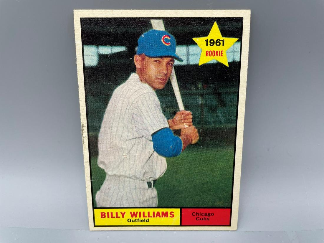 1961 Topps Billy Williams #141 Rookie HOF (1 of 2)