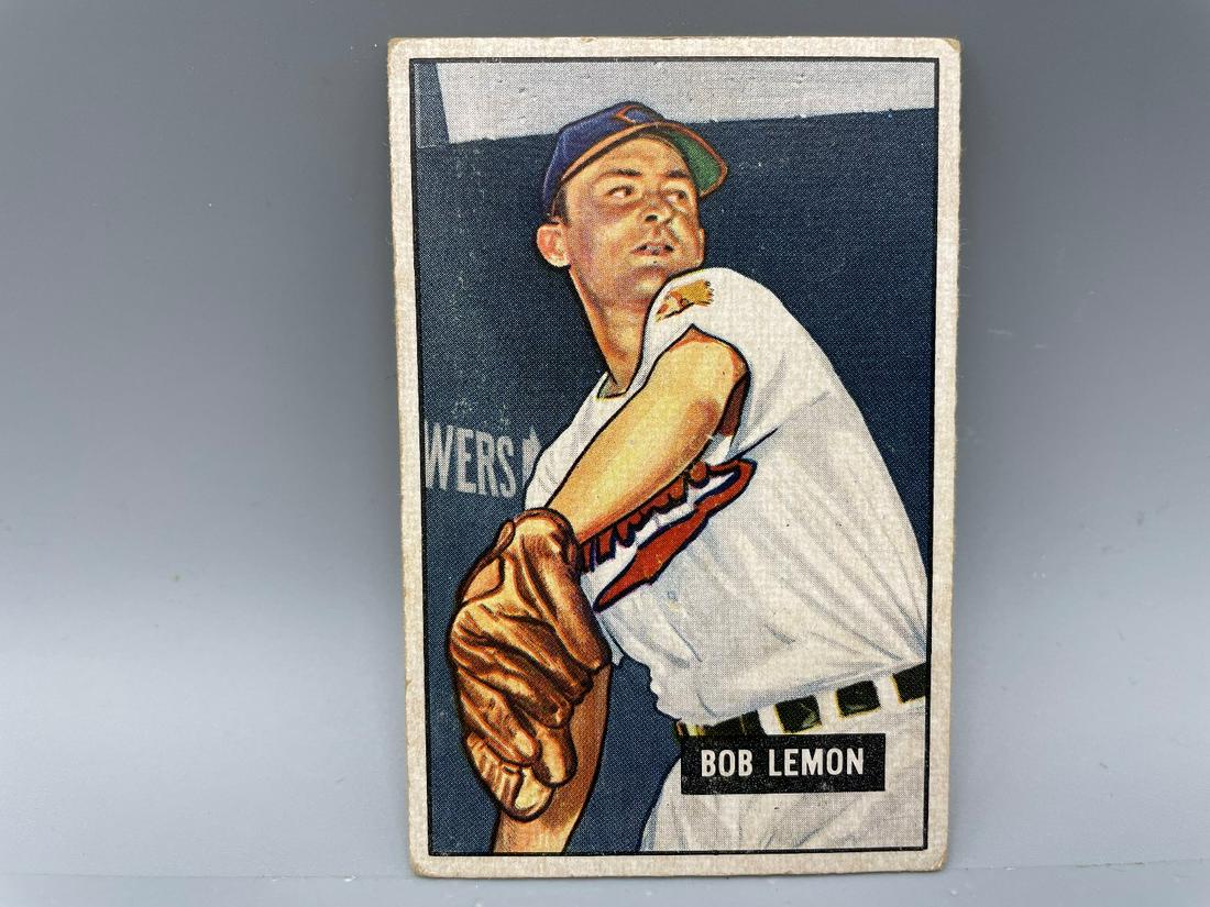 1951 Bowman Bob Lemon #53 HOF (1 of 2)