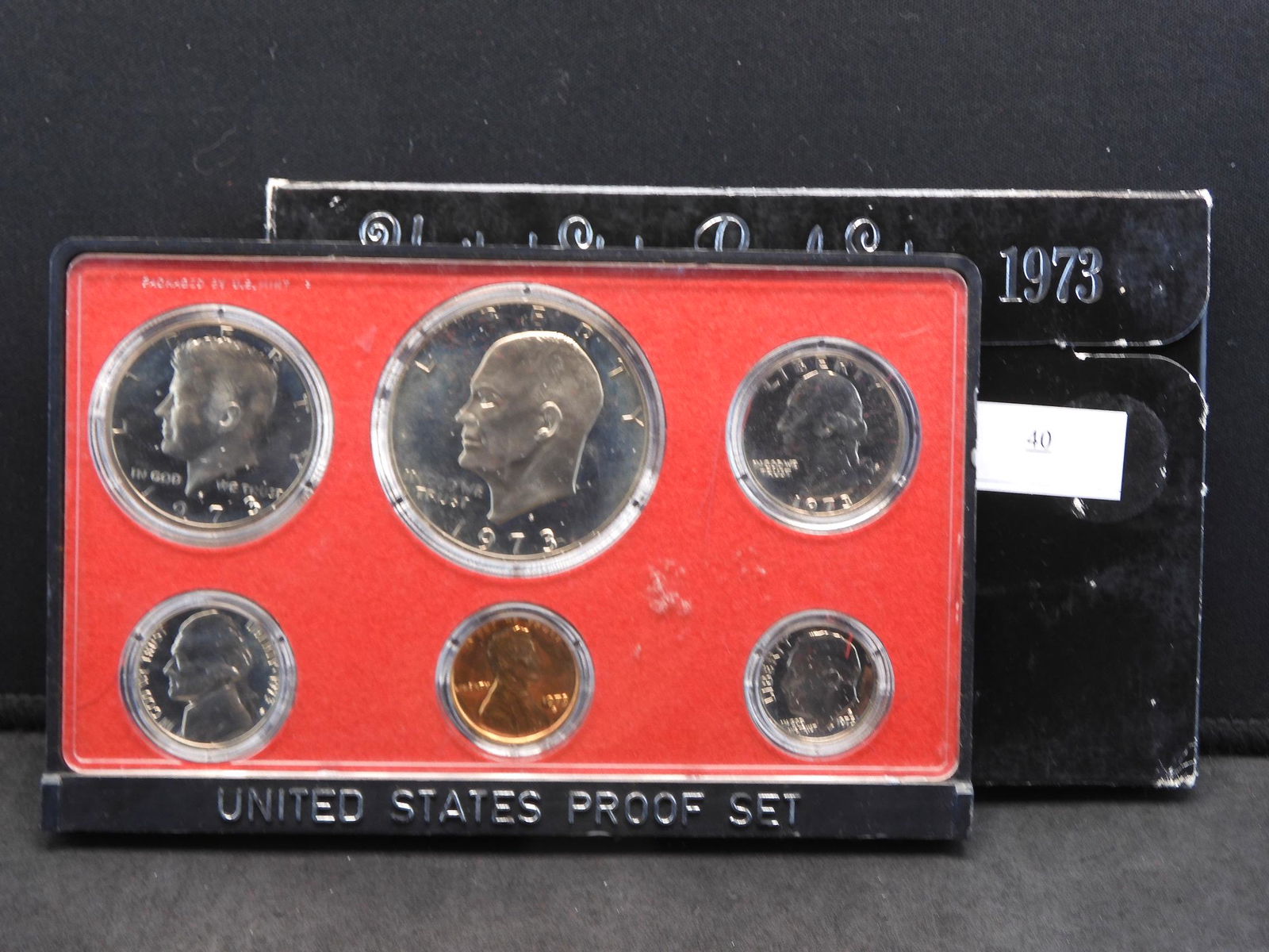 1973 U.S. Proof Set OGP No plastic cover (1 of 3)