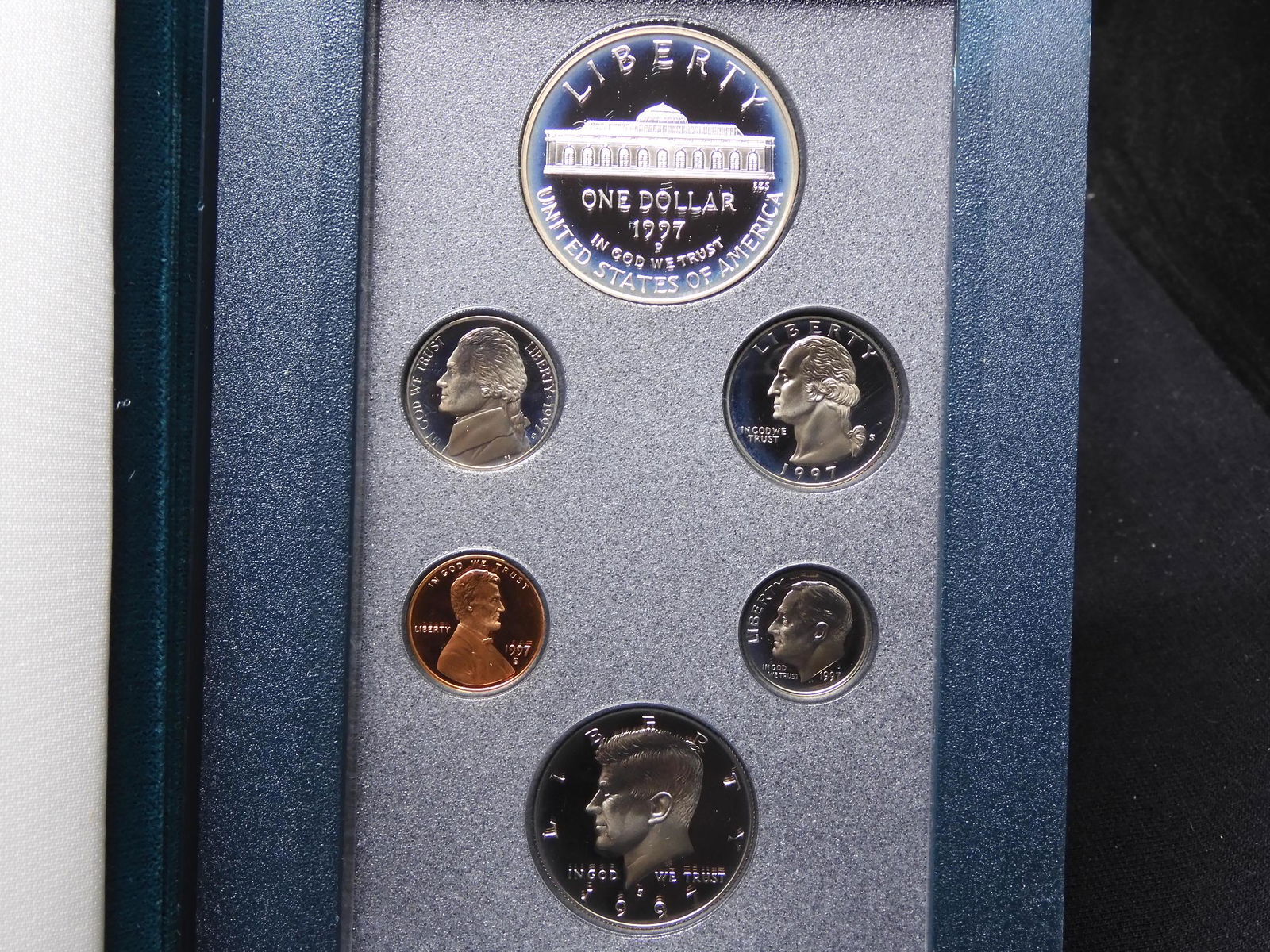 1997 U.S. Botanic Garden Prestige 6 Coin Proof Set OGP (1 of 4)