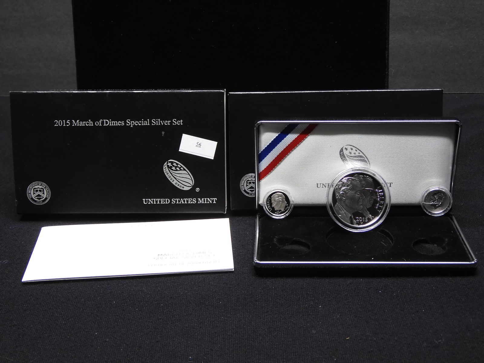 2015 March of Dimes Special Silver 3 Coin Set OGP - (1 of 4)