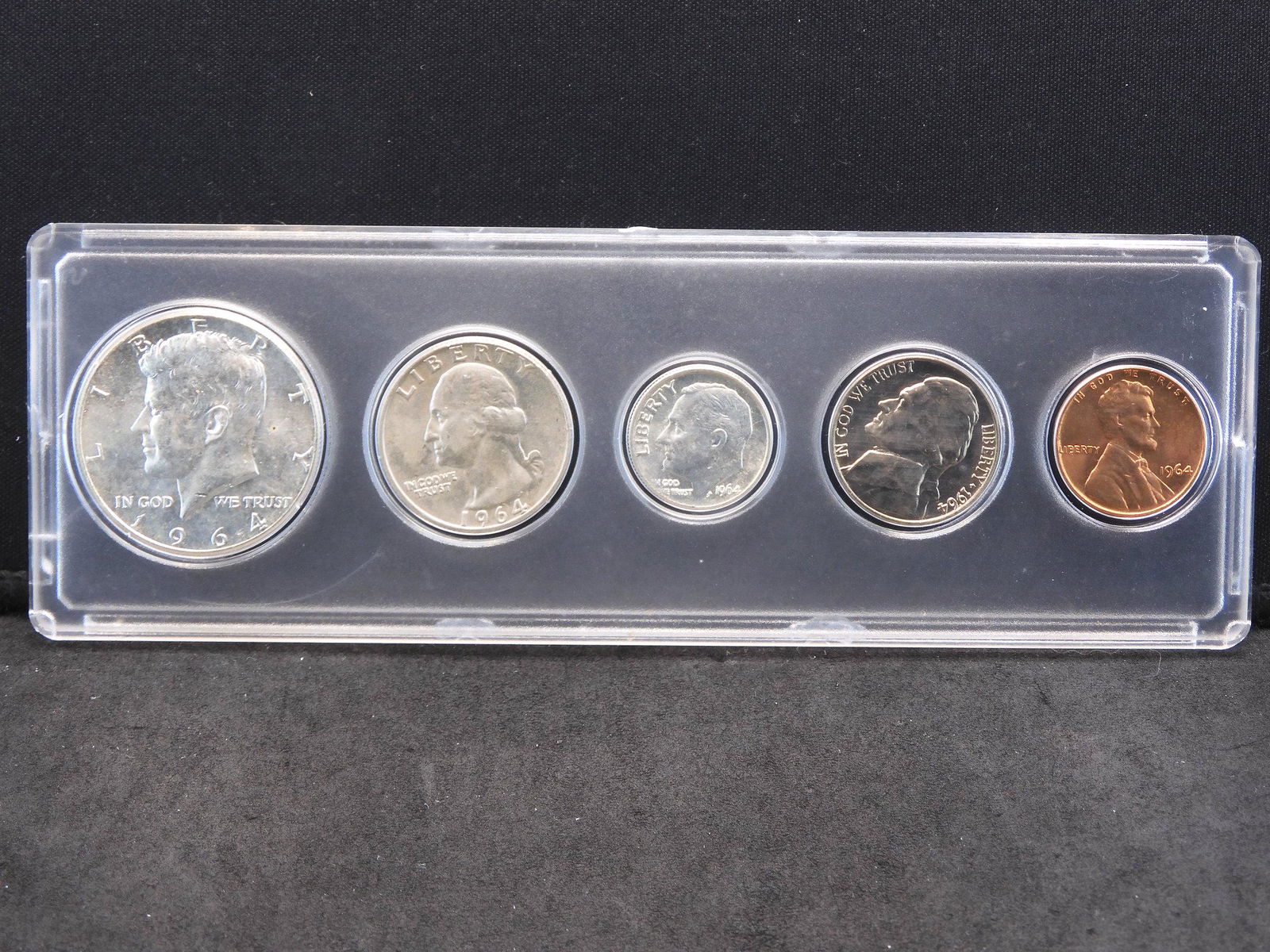 1964 U.S. Year Set - in Hard Plastic Case (1 of 2)