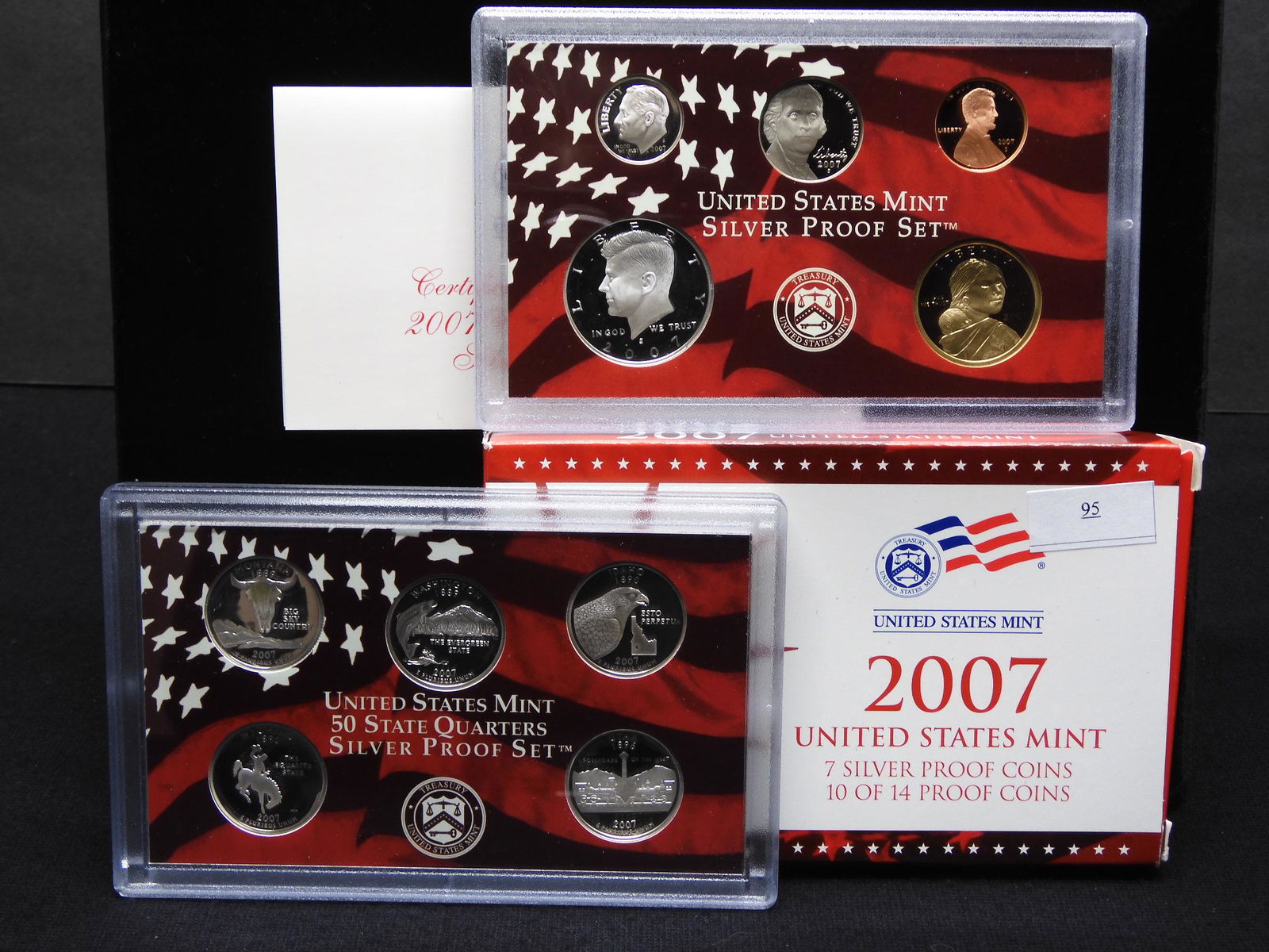2007 U.S. 10 Coin Silver Proof Set (1 of 6)