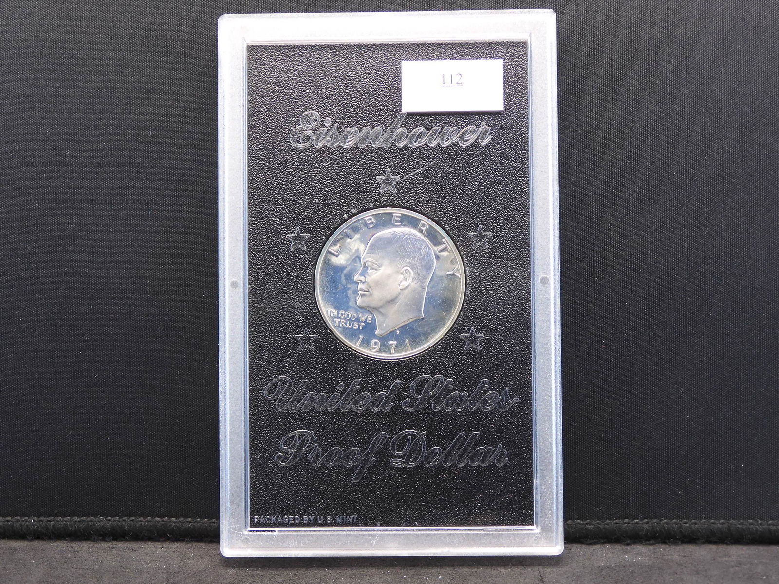1971-S Eisenhower Ike Proof 40% Silver Dollar (1 of 4)