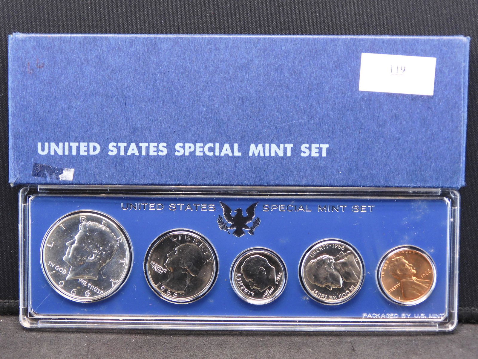 1966 U.S. Special Mint Set w/ 40% Silver Kennedy Half (1 of 3)
