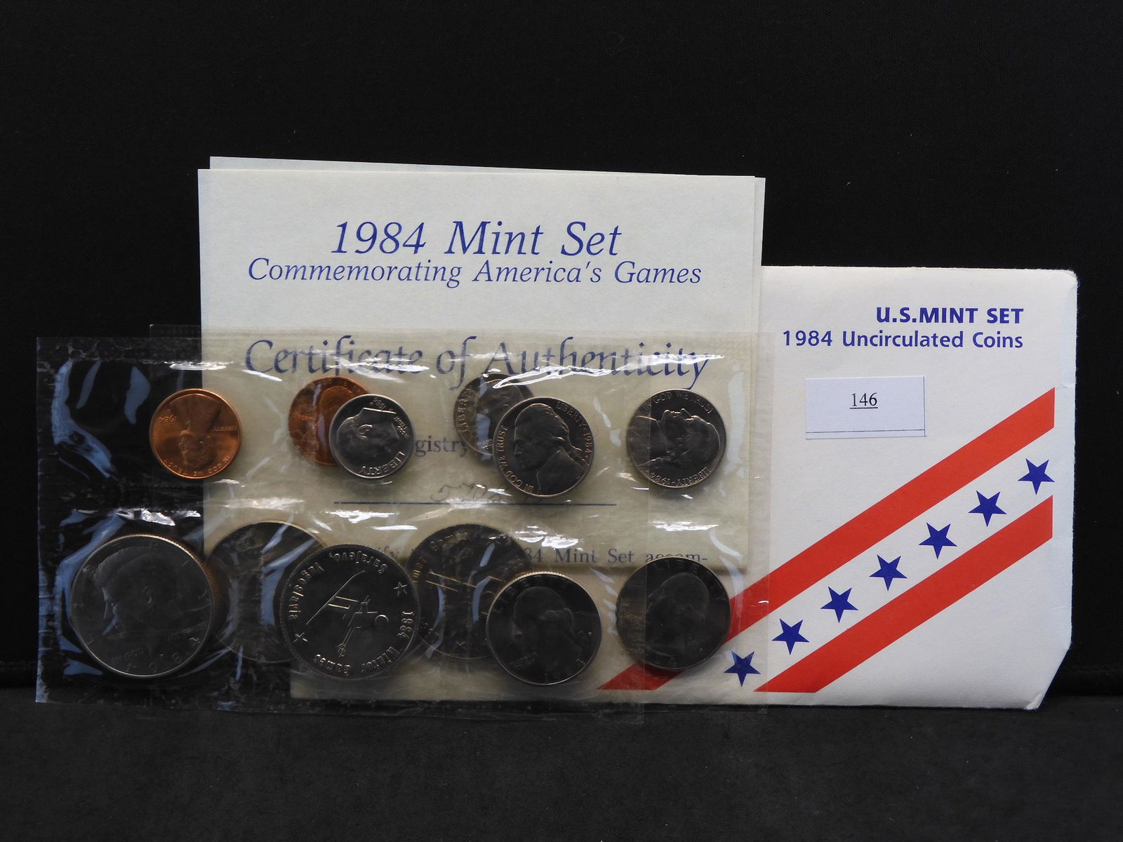 1984 U.S. Uncirculated P & D Mint Set (1 of 6)