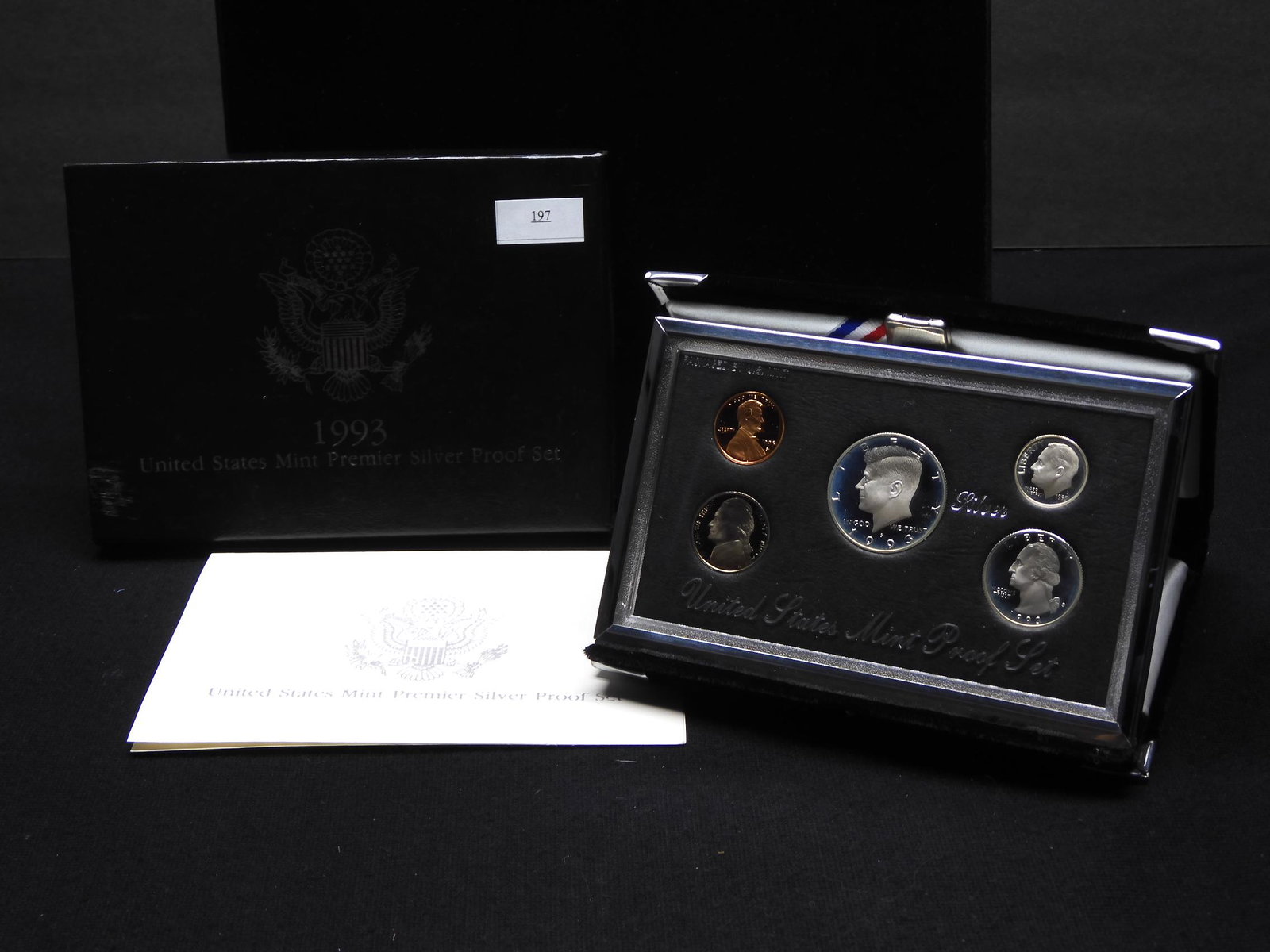 1993 U.S. Premier Silver Proof Set OGP (1 of 4)