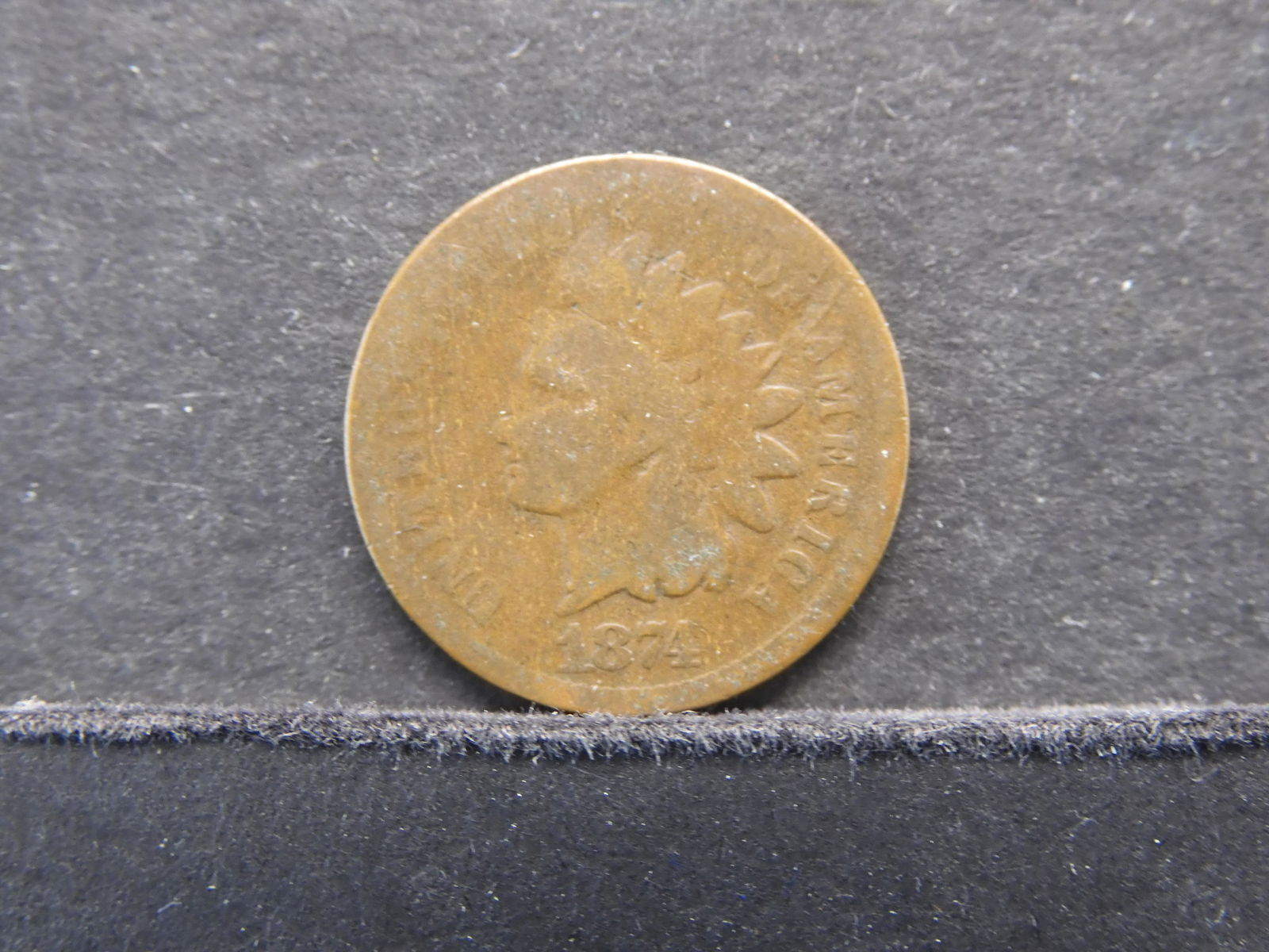 1874 Indian Cent (1 of 2)