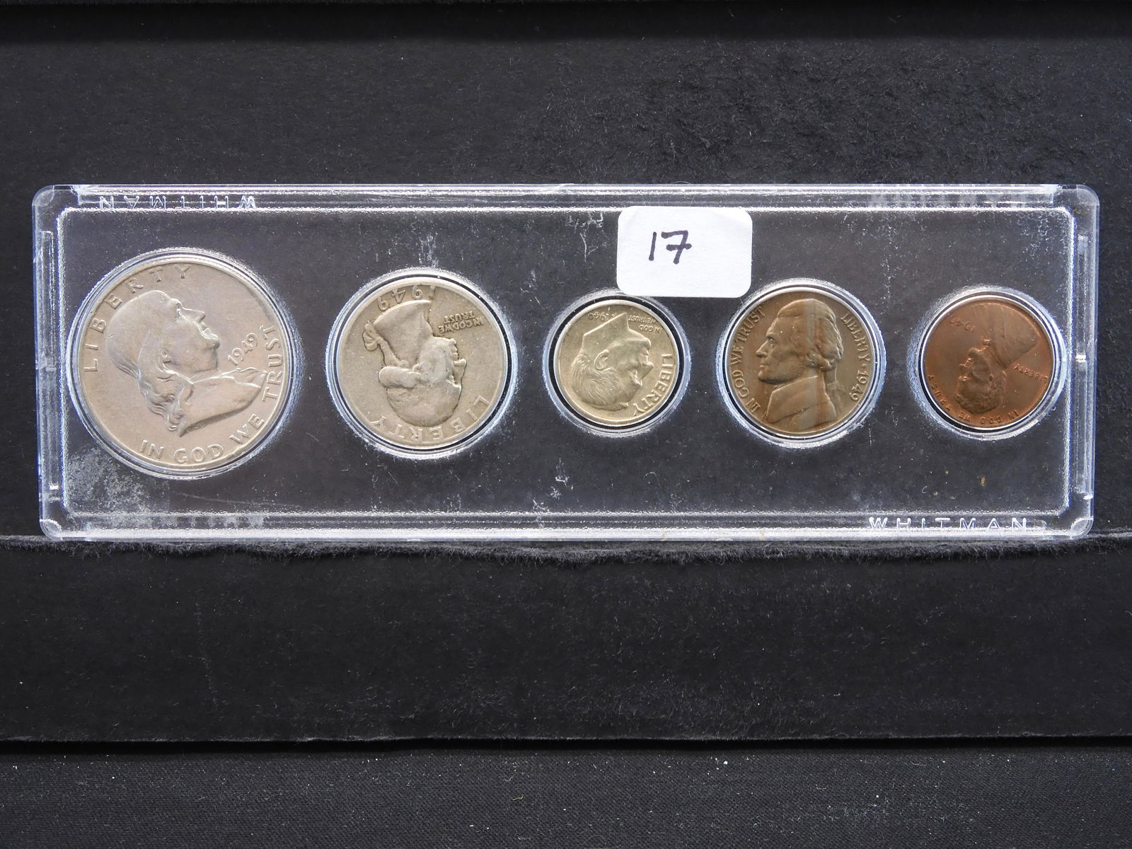 1949 Silver Date Year Set (1 of 2)
