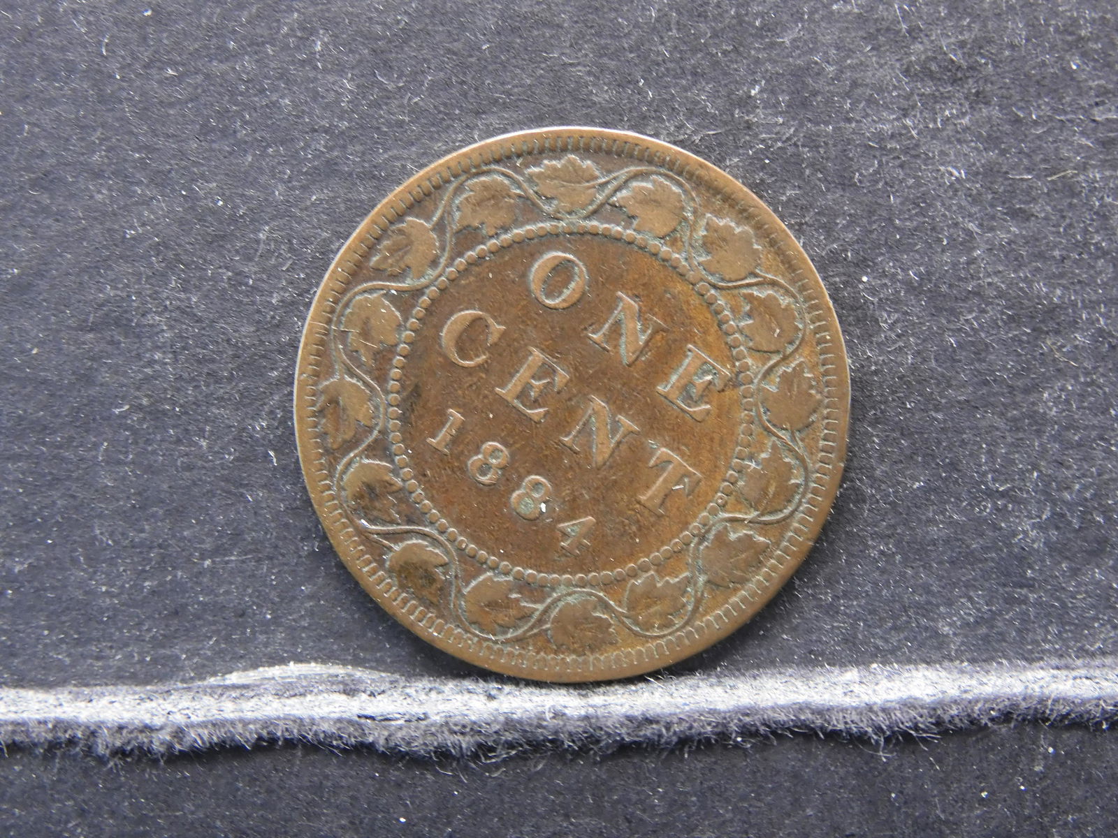1884 Canada Large Cent (1 of 2)