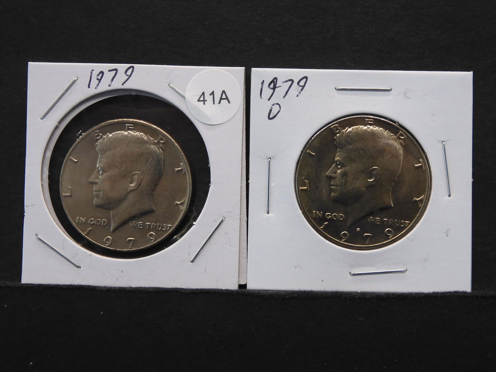 1979 P&D Kennedy Half Dollars (1 of 5)