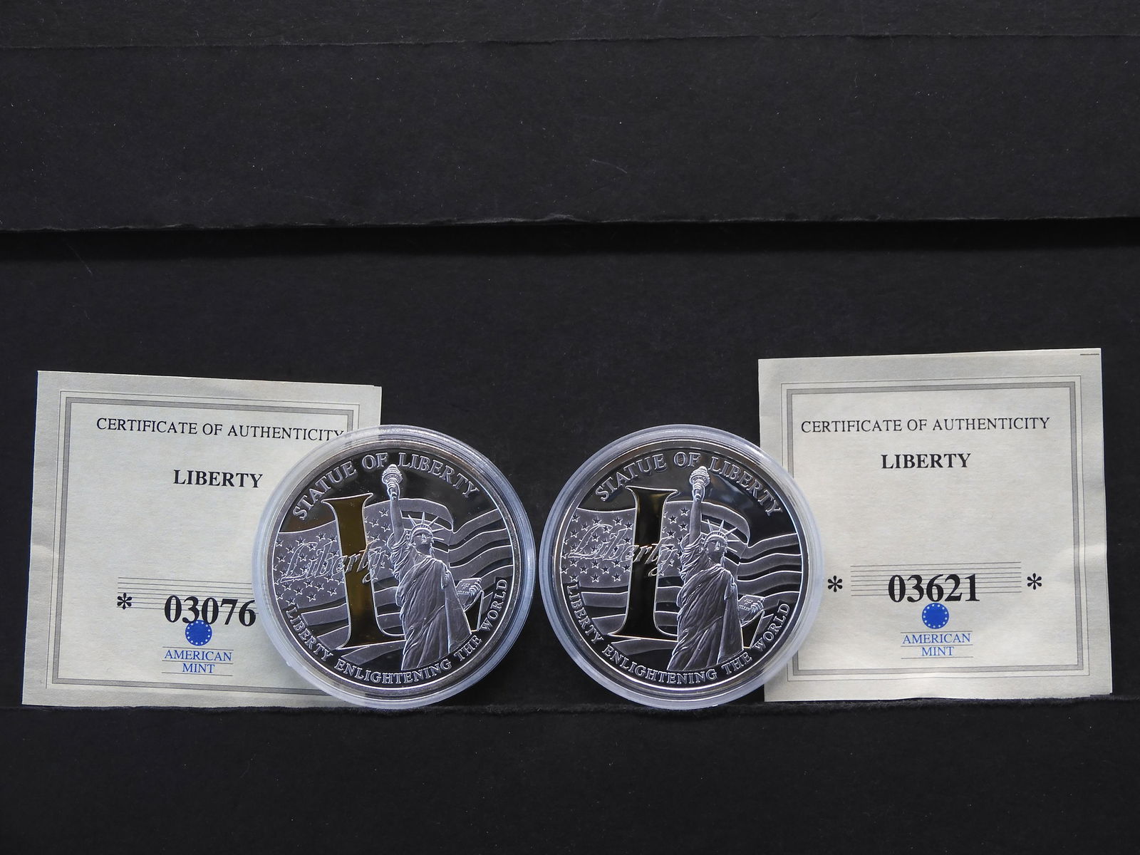 Two Nice Statue of Liberty Coins From The American Mint (1 of 7)
