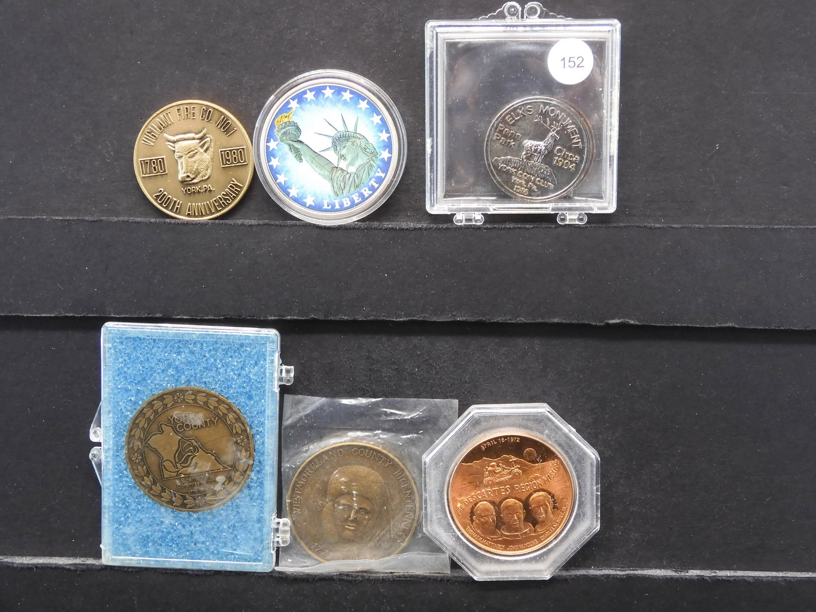 Six Misc. Tokens (1 of 11)