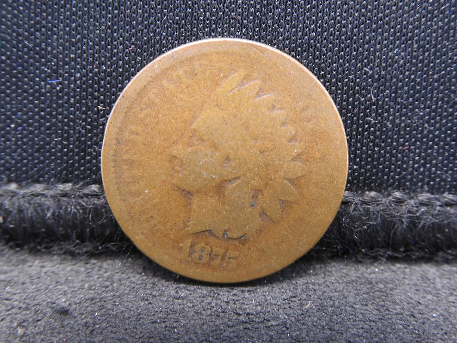 1875 Semi-Key Date Indian Head Cent. (1 of 2)