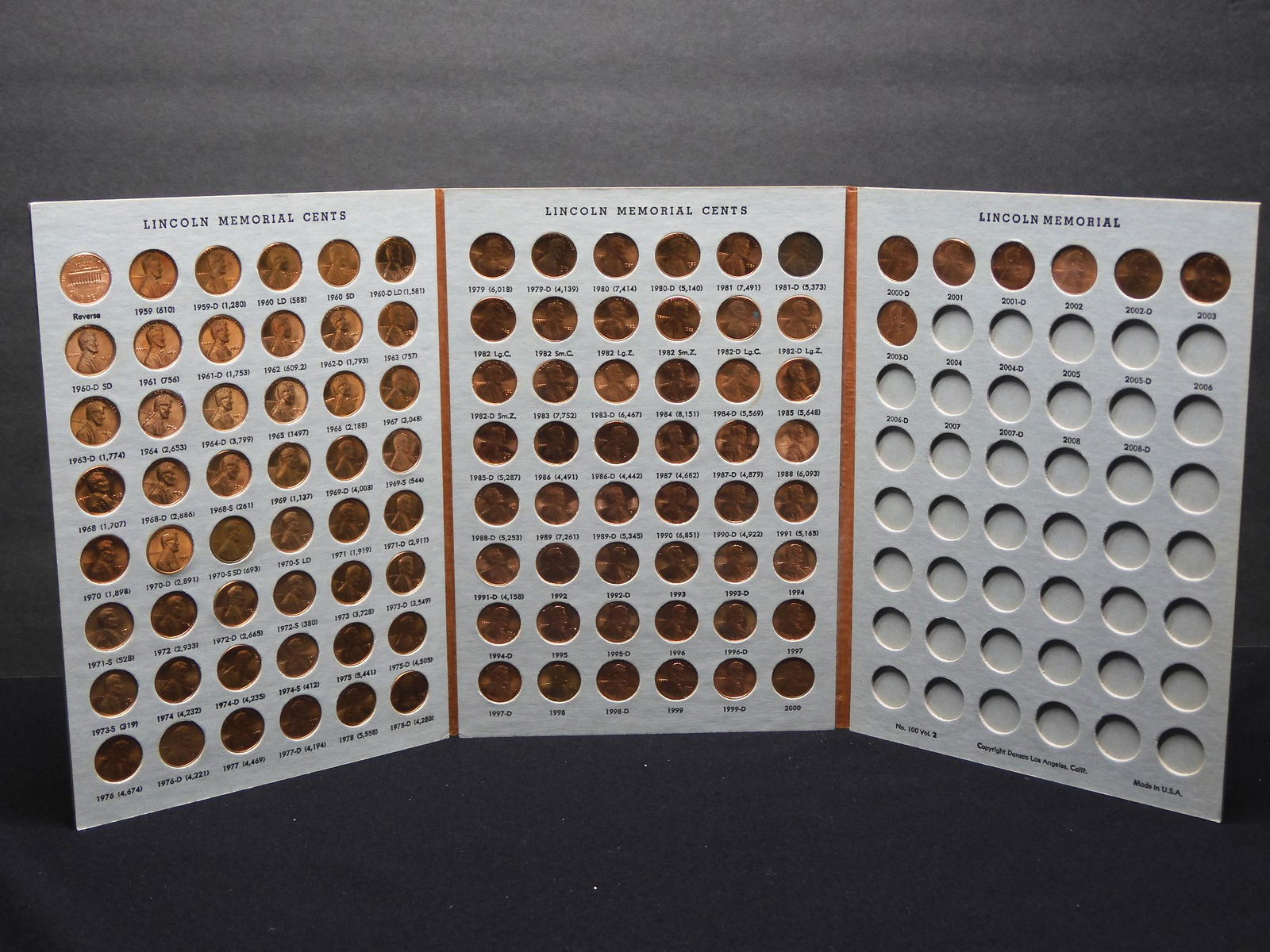 Complete Business strike Lincoln set from 1959 to (1 of 7)