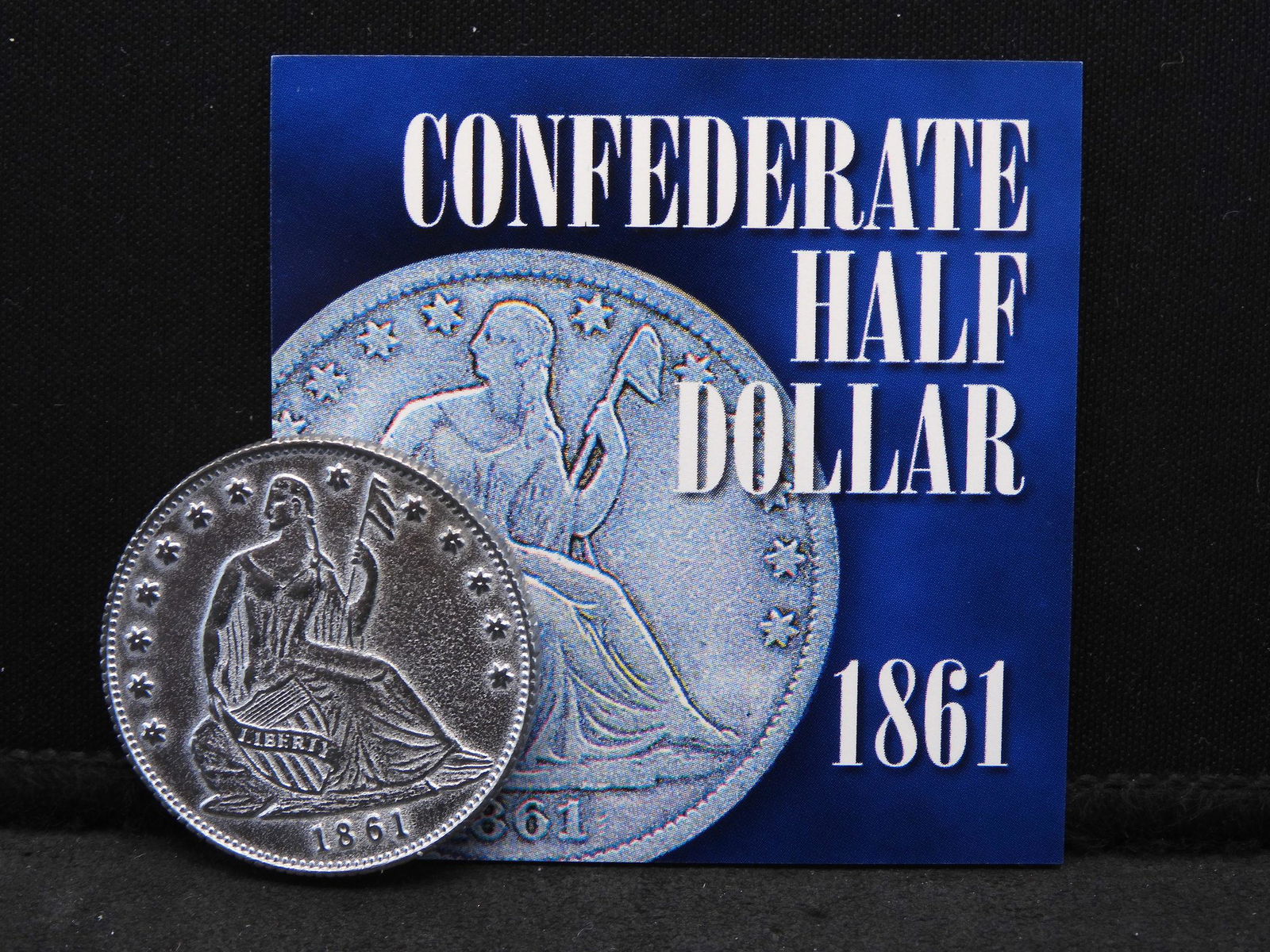 1861 Confederate States of America Half Dollar (1 of 4)