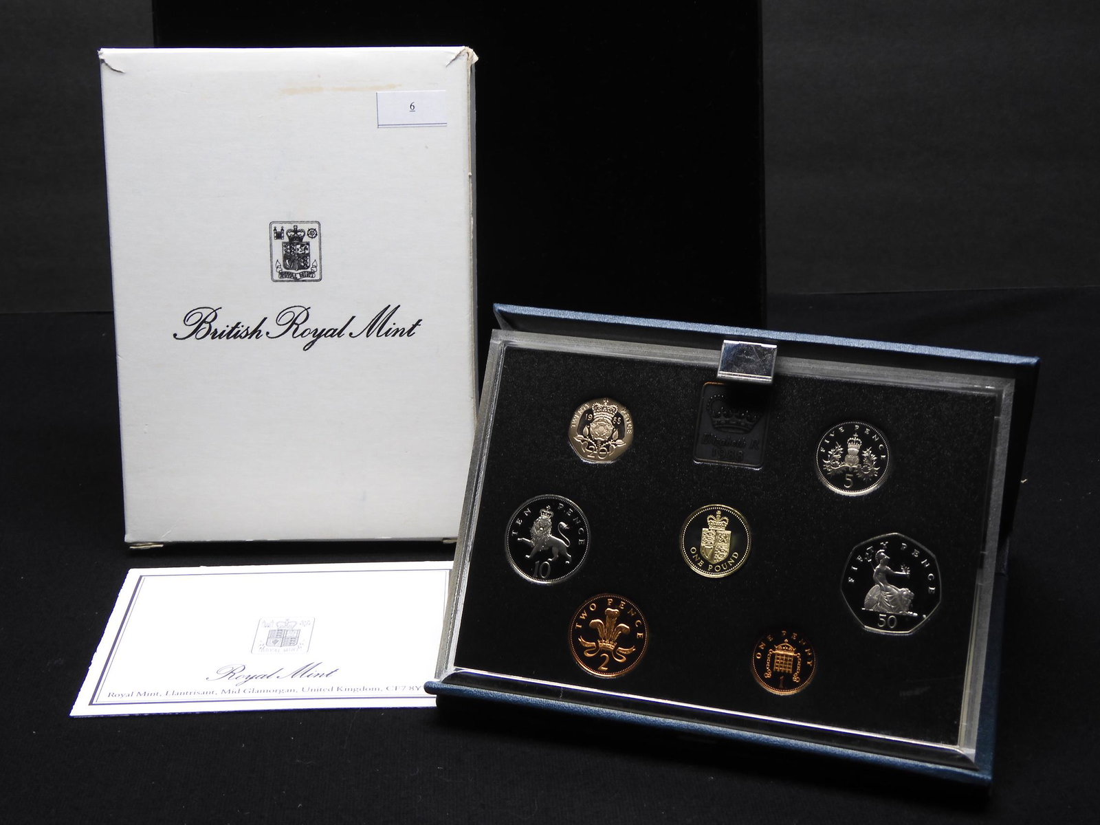 1988 British Royal Mint 7-Coin PROOF Set (1 of 4)
