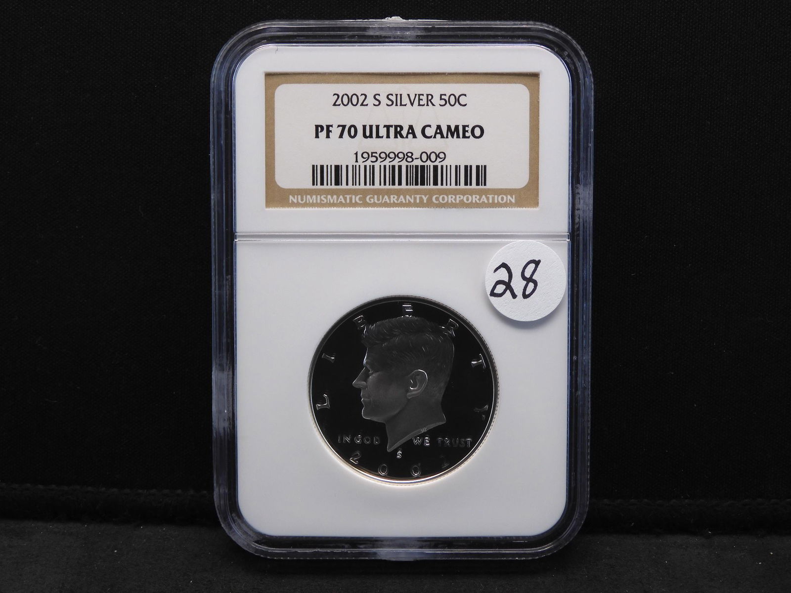 2002-S PROOF SILVER Kennedy Half-Dollar.  NGC PF70 (1 of 4)