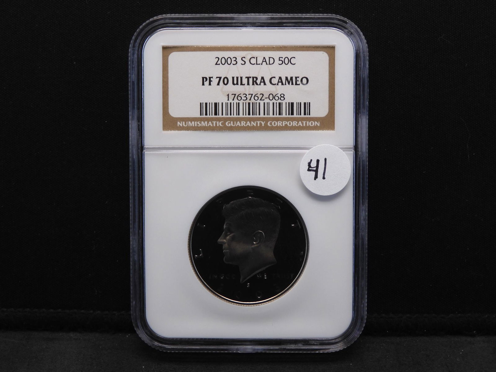 2003-S PROOF Kennedy Half-Dollar.  NGC PF70 (1 of 4)