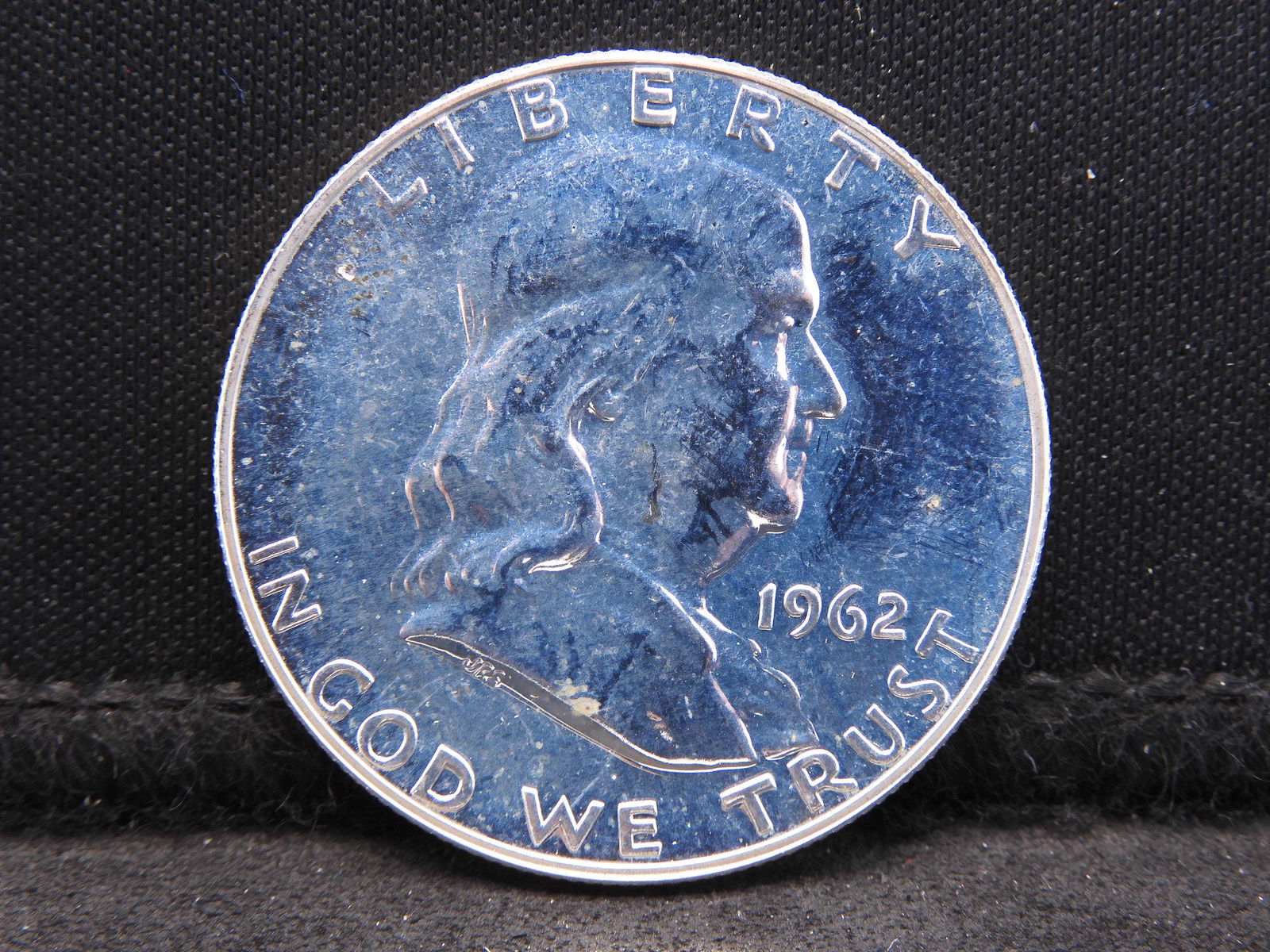 1962 PROOF Franklin Half-Dollar.  Beautiful GEM PROOF (1 of 2)