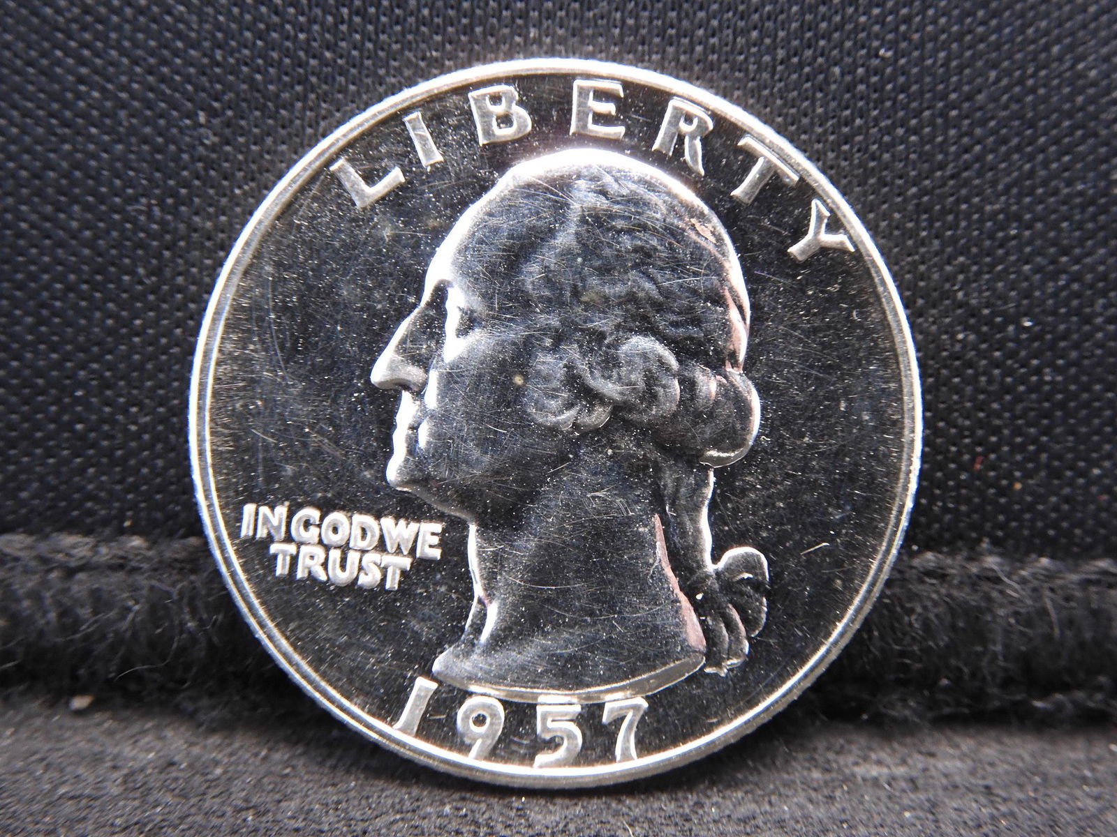 1957 PROOF Washington Quarter.  Beautiful GEM PROOF!! (1 of 2)