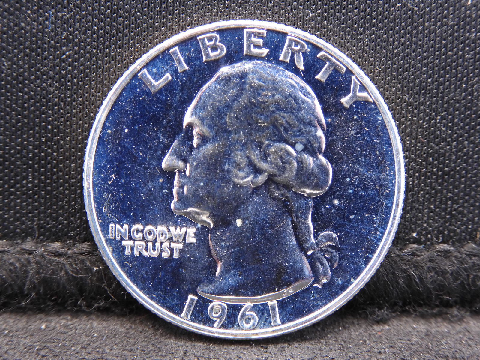 1961 PROOF Washington Quarter.  Beautiful GEM PROOF!! (1 of 2)