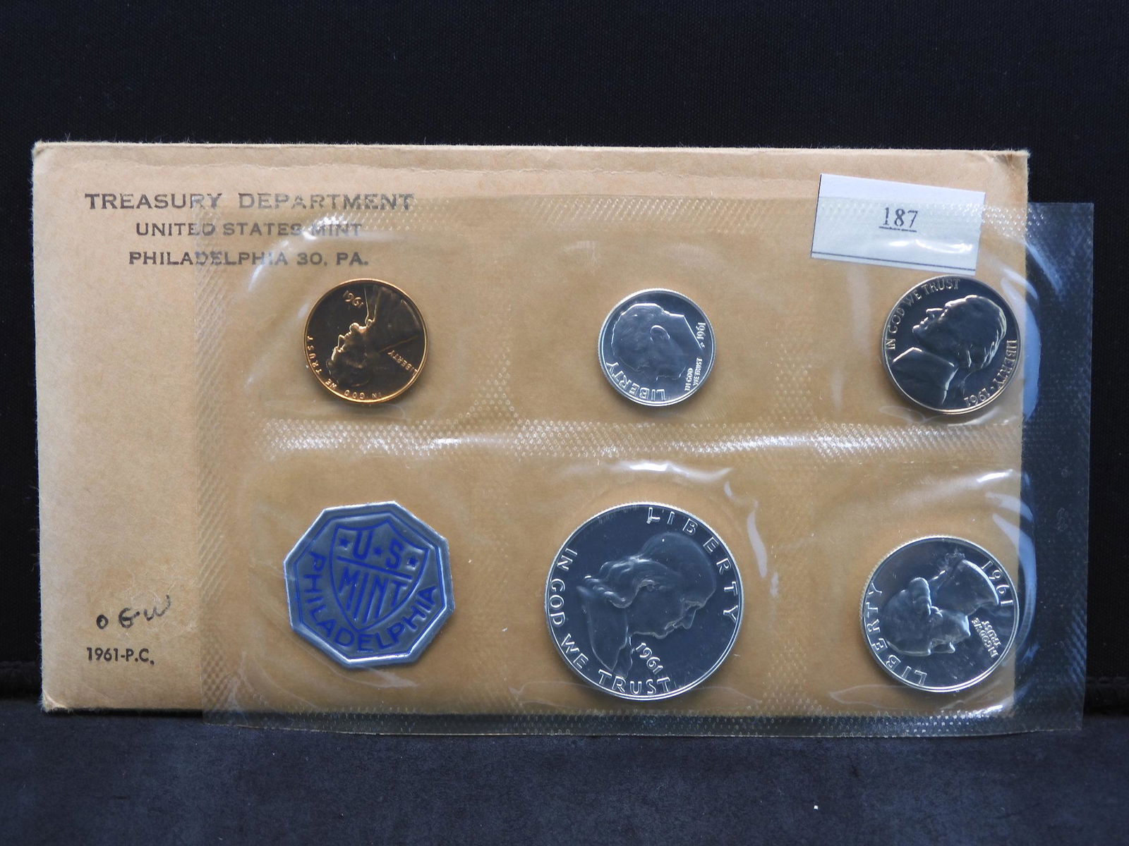 1961 U.S. Proof Set OGP (1 of 3)