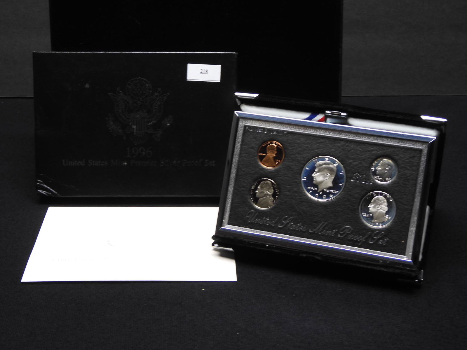 1996 U.S. Mint Premier Silver Proof Set OGP (1 of 4)
