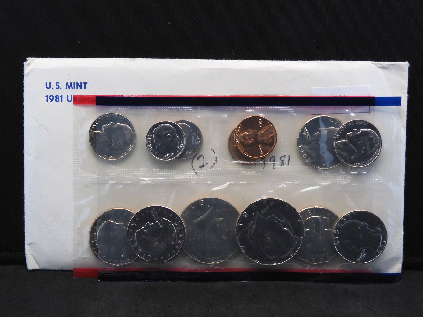 1981 U.S. Uncirculated P & D Mint Set OGP (1 of 5)