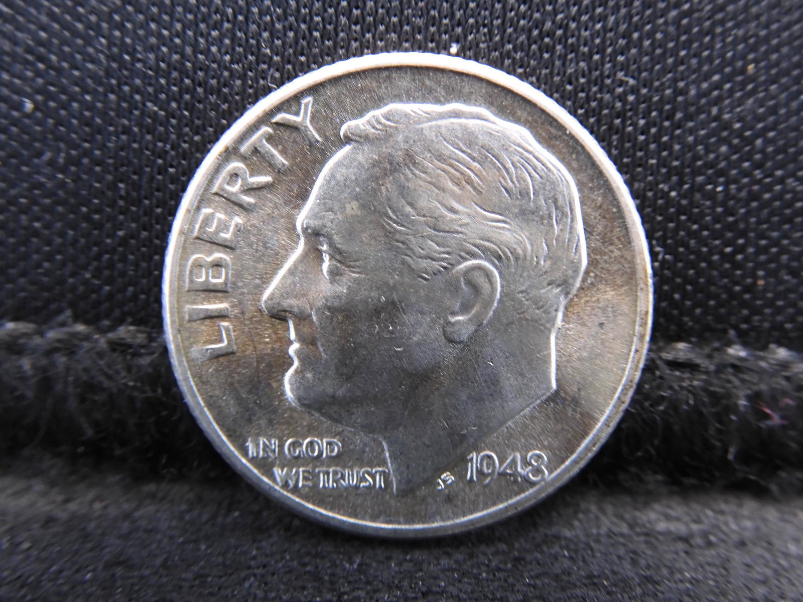 1948 Mercury Silver Dime: 1948 Mercury Silver Dime