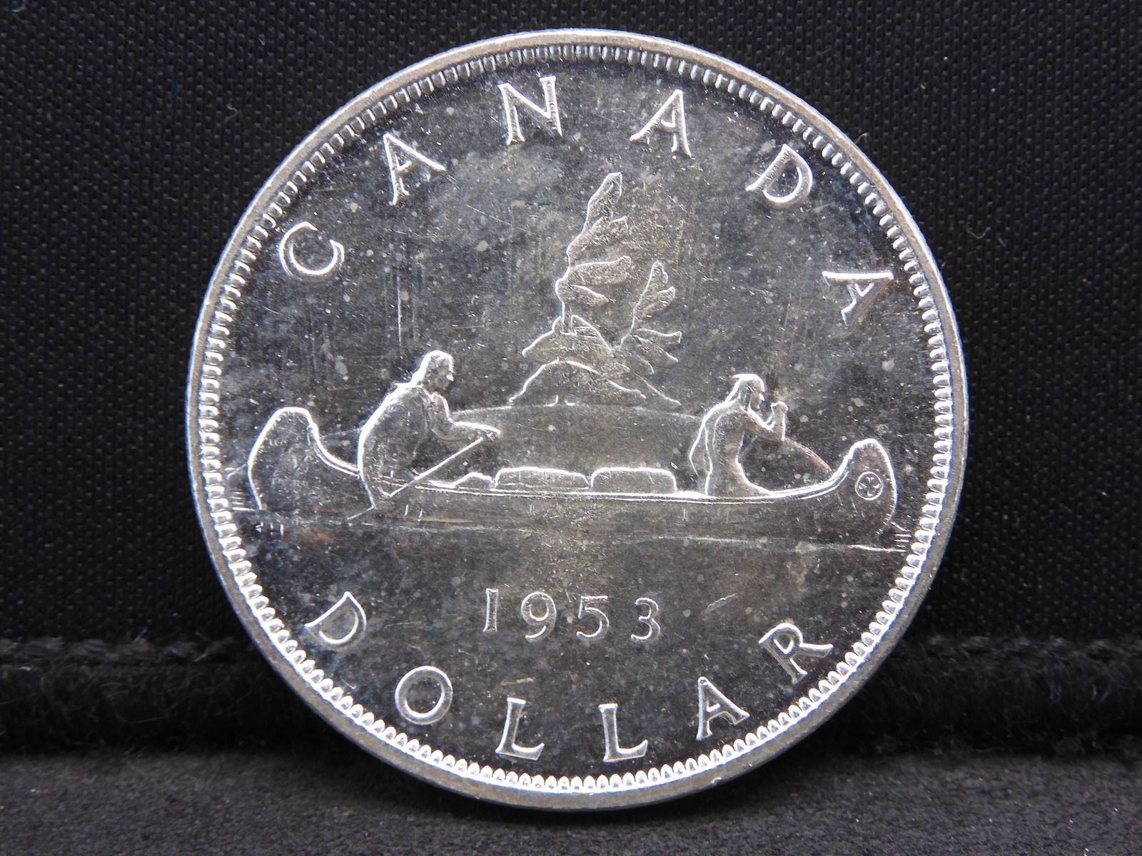 1953 Canadian Proof Silver Dollar (1 of 2)