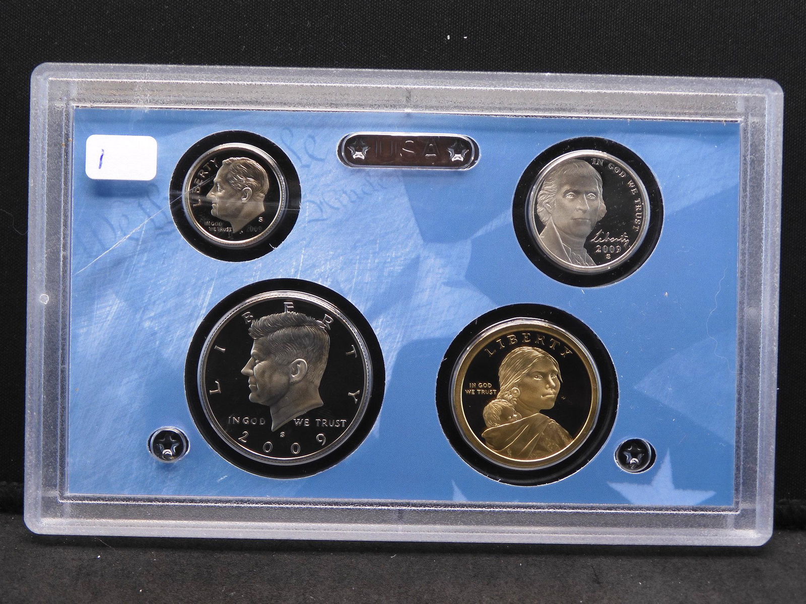 (4) coin 2009-S US Proof Set in original plastic (1 of 2)