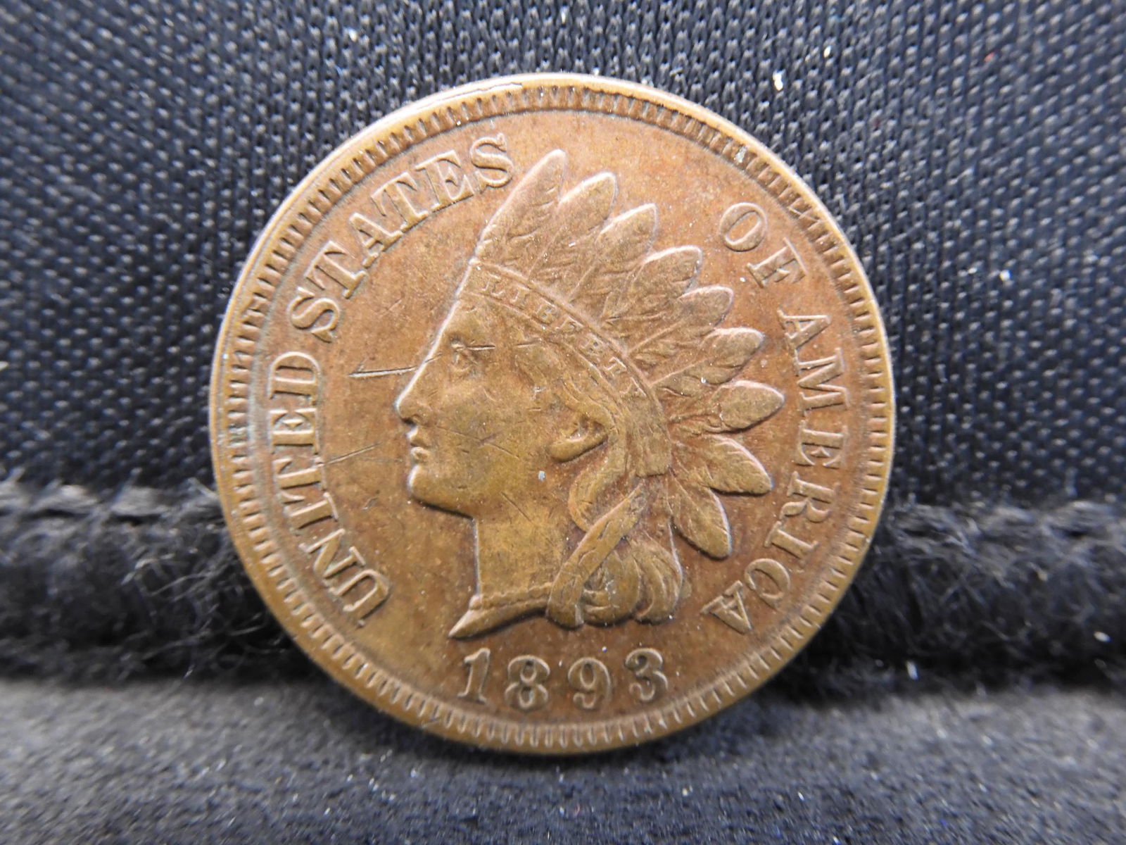 1893 Indian Head Cent Great Details (1 of 2)