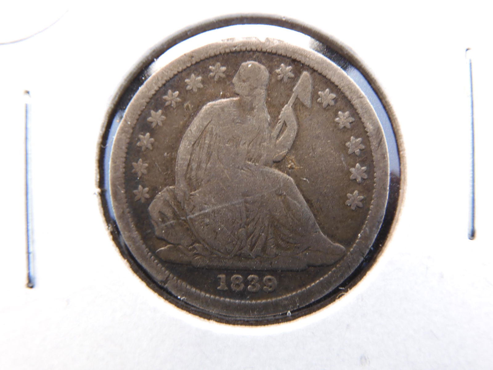 1839 LIBERTY SEATED DIME (1 of 3)