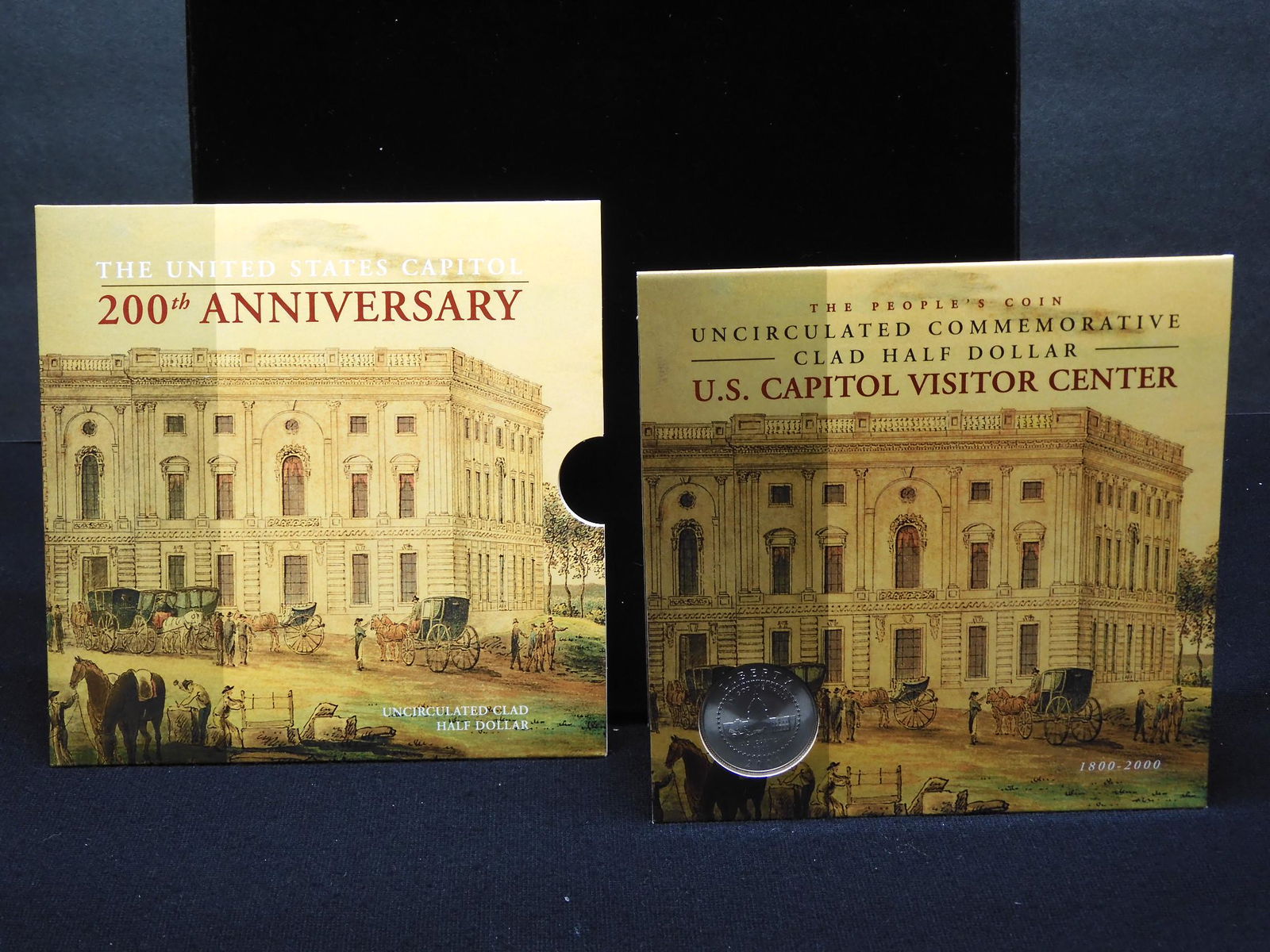 2001 P US Capitol Uncirculated Clad Commemorative Half (1 of 6)