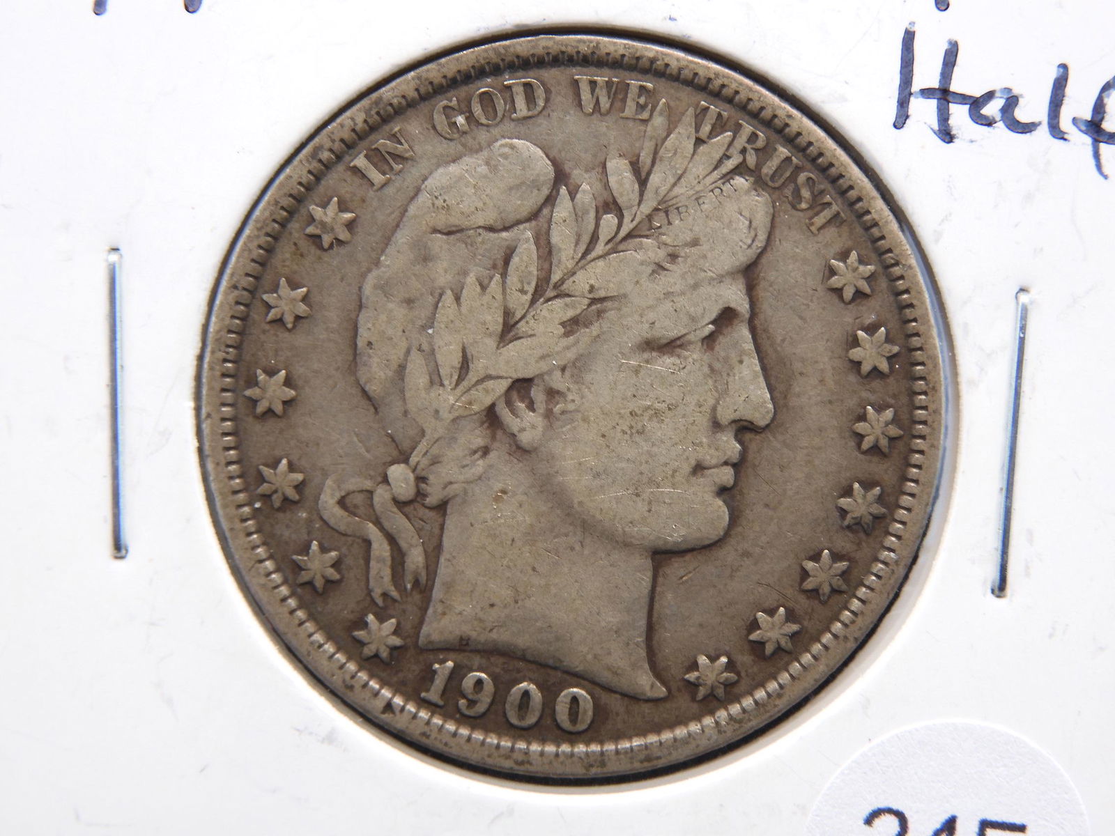 1900 BARBER HALF DOLLAR (1 of 3)