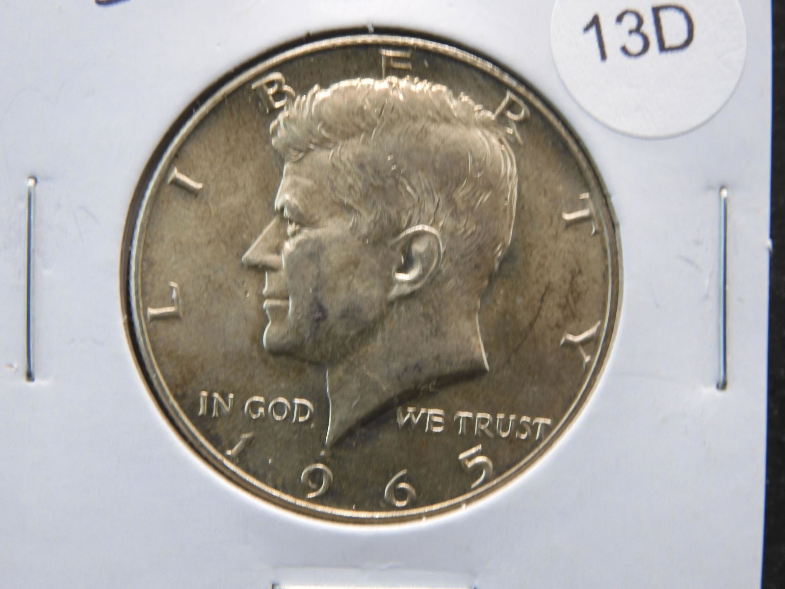 1965 Kennedy Half Dollar 40% Silver (1 of 3)
