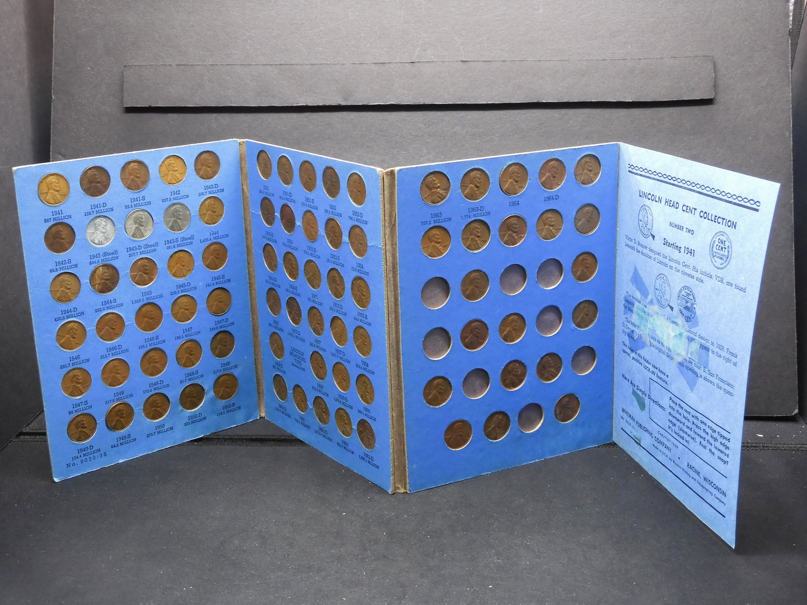 Lincoln Cent Set 1941-1967 (80 Coin Set) (1 of 9)