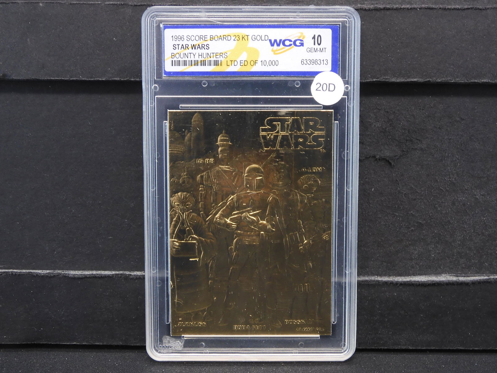 1996 Score Board Star Wars Bounty Hunters Limited of (1 of 4)