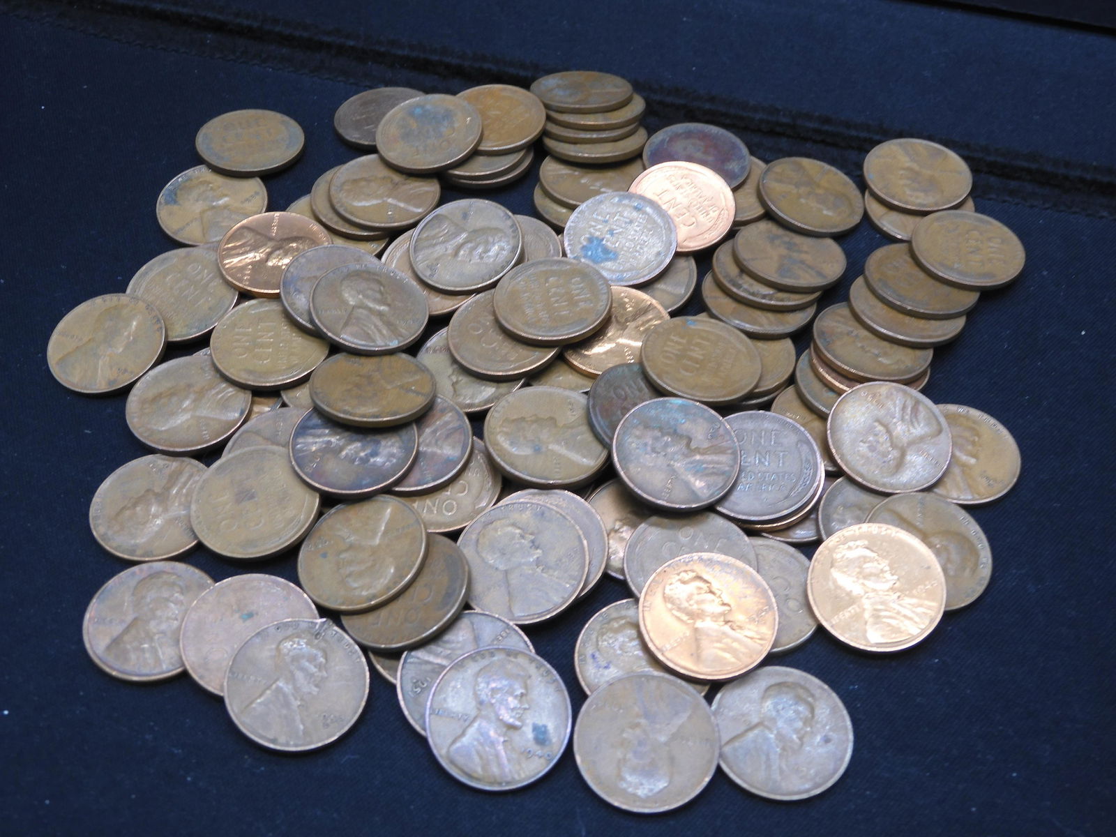 100 Wheat Cents (1 of 4)