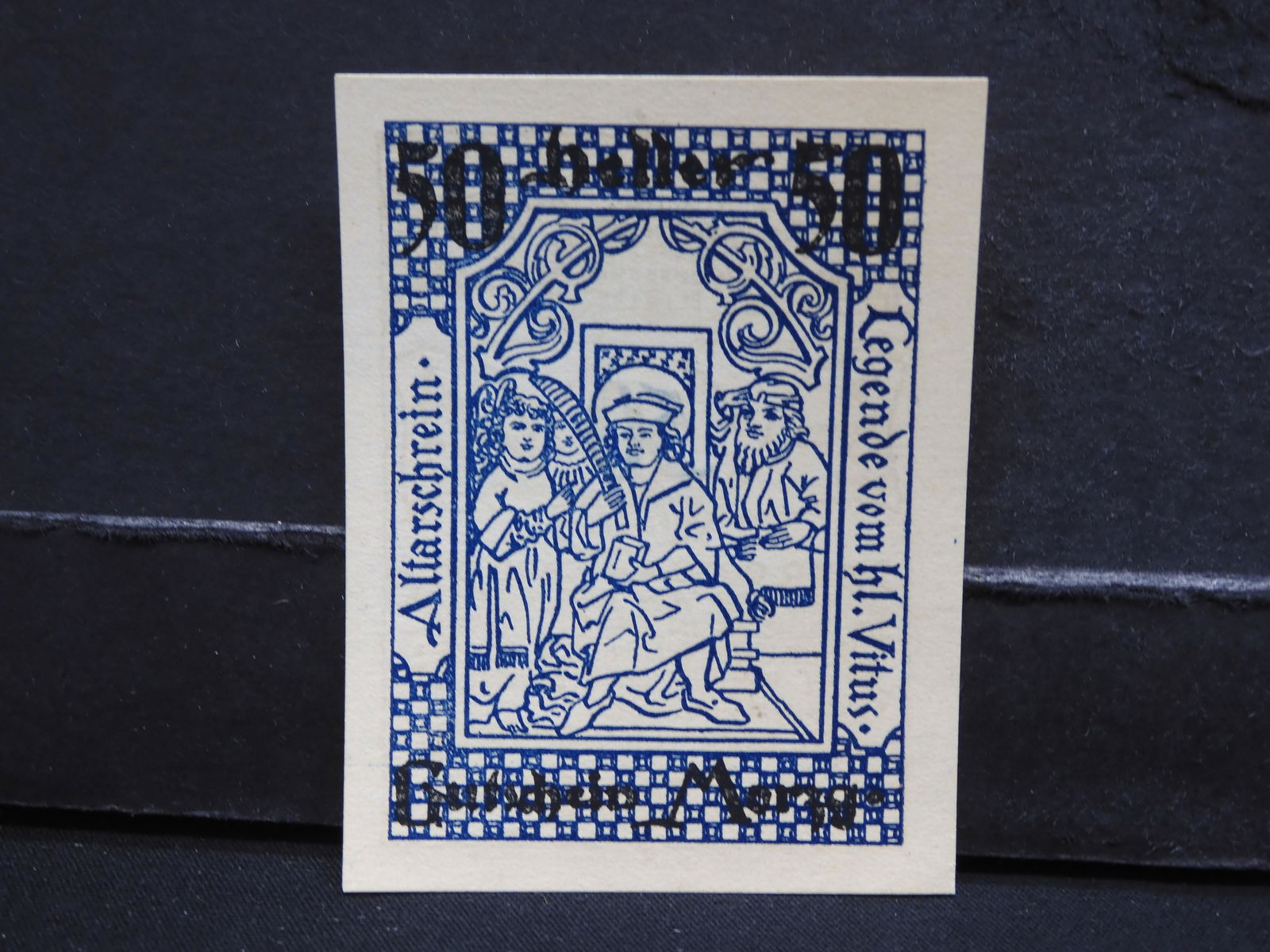 Austria Notgeld 1920 Fifty Heller Note (1 of 2)