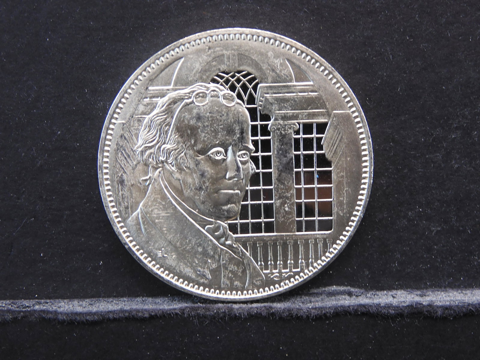 Benjamin Rush Commemorative 1.03 Ounces Sterling Silver: Benjamin Rush Commemorative 1.03 Ounces Sterling Silver