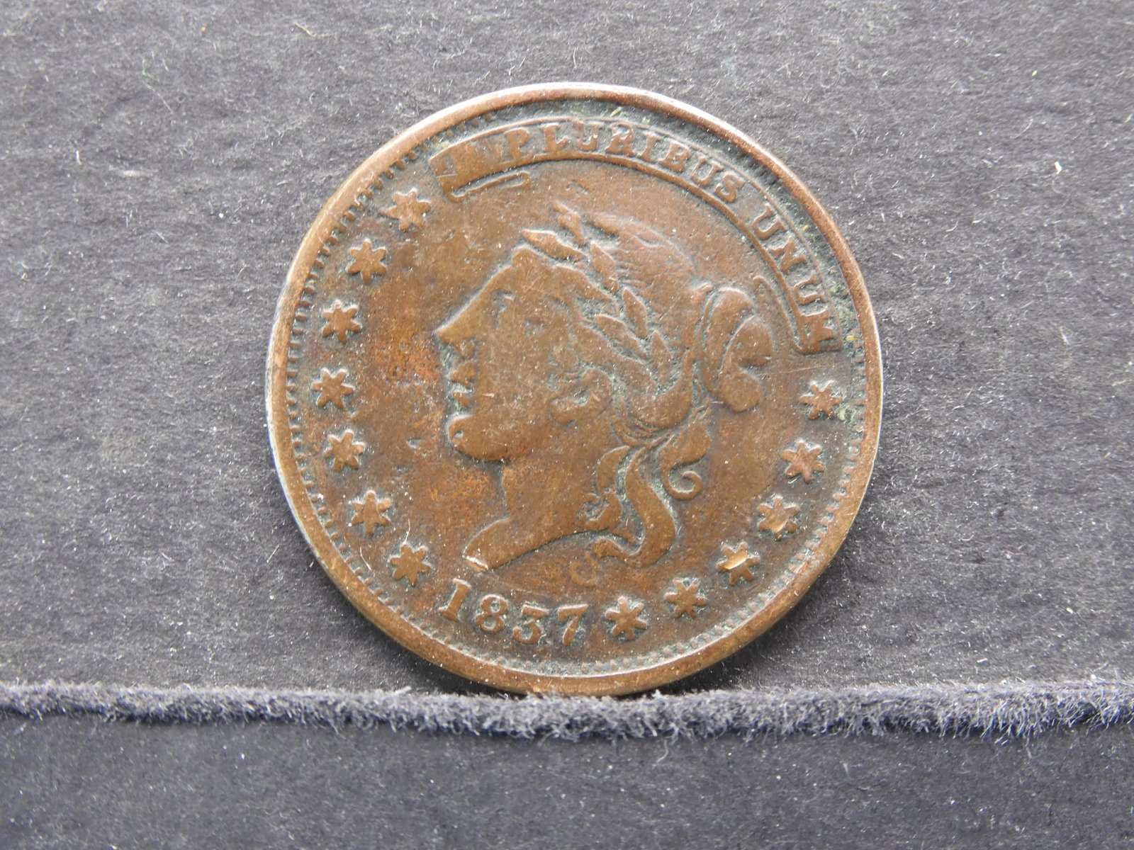 1837 CONFEDERATE "NOT ONE CENT", RARE/GREAT CONDITION,: 1837 CONFEDERATE "NOT ONE CENT", RARE/GREAT CONDITION, 183 YRS OLD!