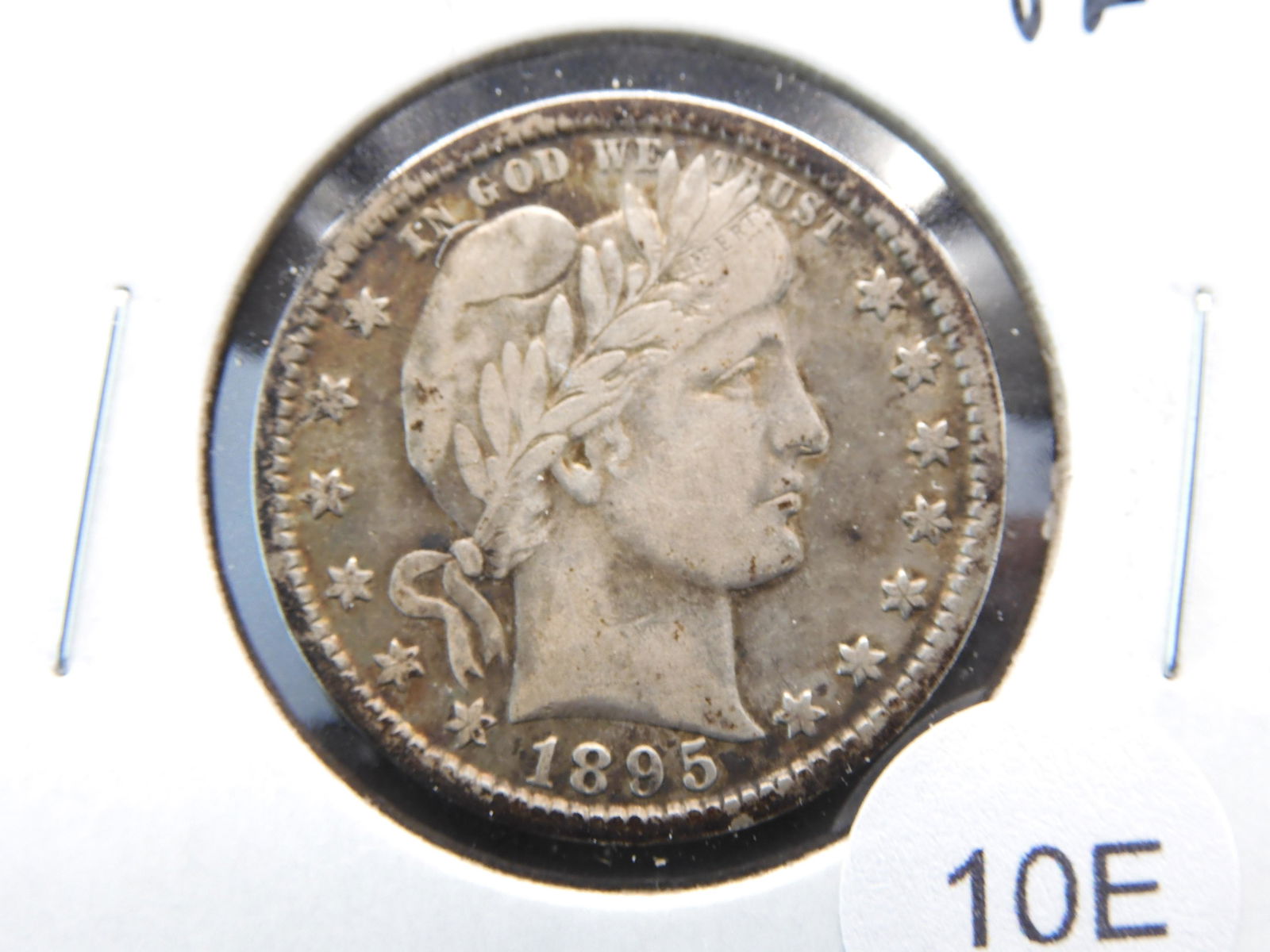 1895-O Barber 25c.  VF. (1 of 3)