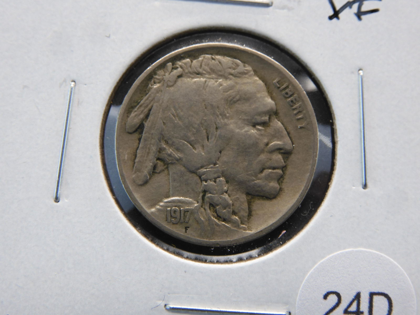 1917 Buffalo 5c.  XF. (1 of 3)