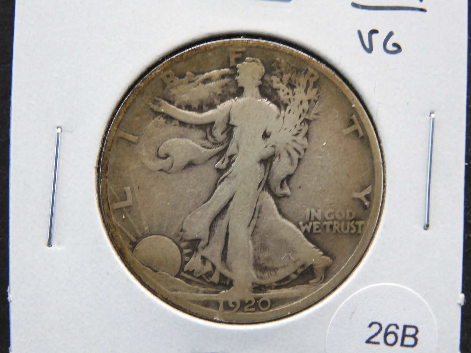 1920-S Walking 50c.  VG. (1 of 3)