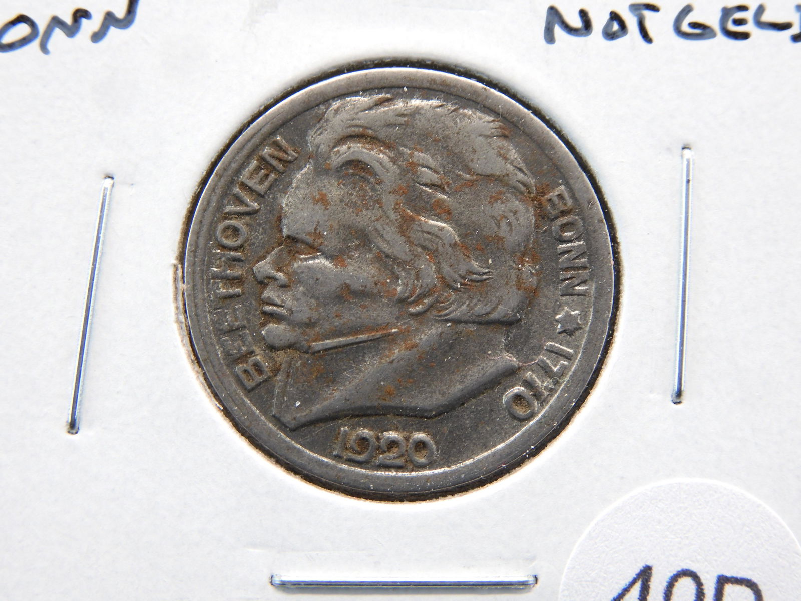 1920 Germany-Bonn 10 Pfennig Notgeld. (1 of 3)