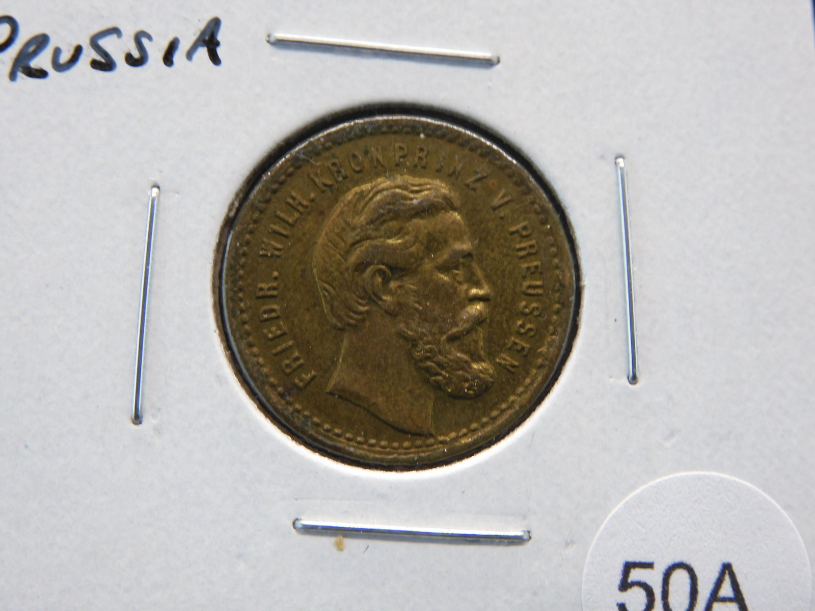 1800's Germany-Prussia Spiel Marke. (1 of 4)