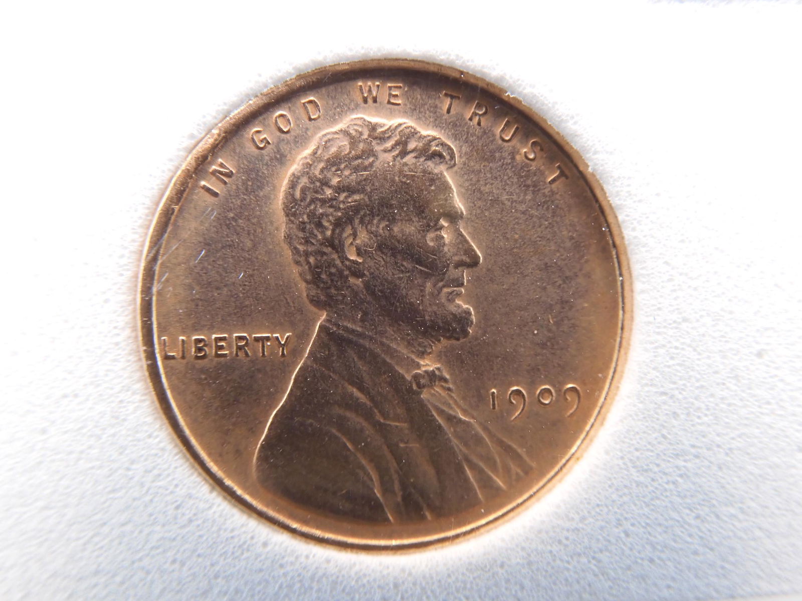 1909 VDB Wheat, Complete Wheat Heads, Choice BU (1 of 4)