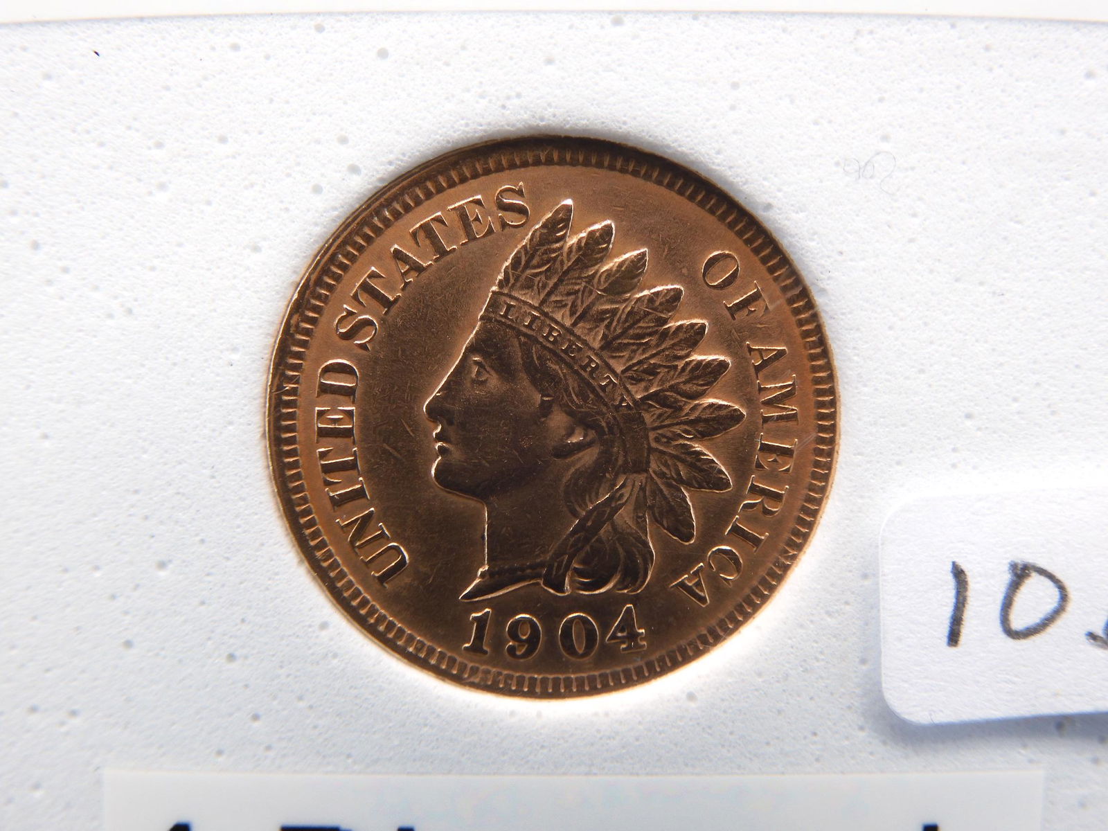 1904 Indianhead, Full Liberty, Proof Like, 4 Diamonds (1 of 4)